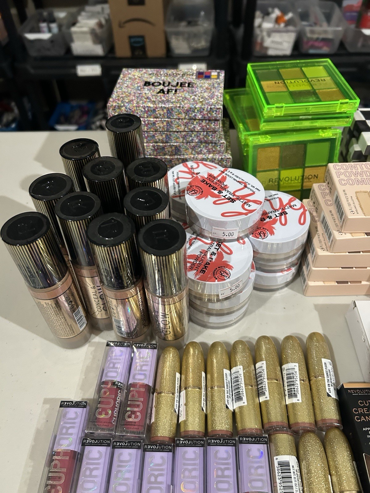 Lot of (130) Assorted Revolution Products