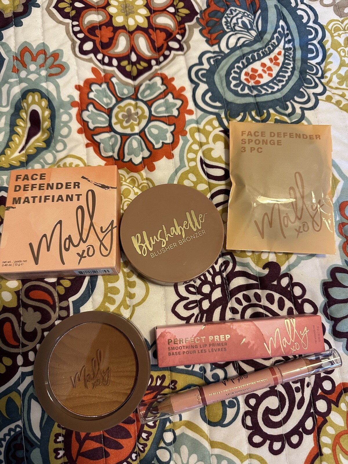 Lot of Mally Beauty Cosmetics