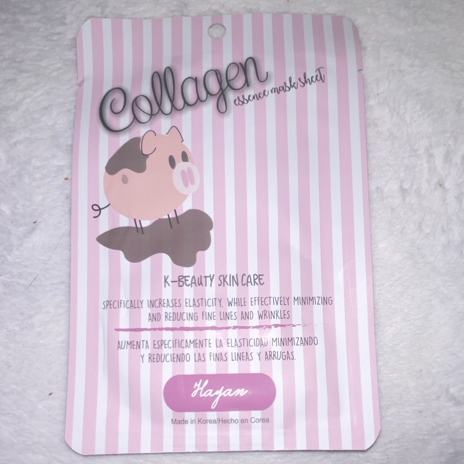 The Crème Shop Beauty Lot: Rose Water Mask, Eyeliner, Kuromi Socks, lip gloss