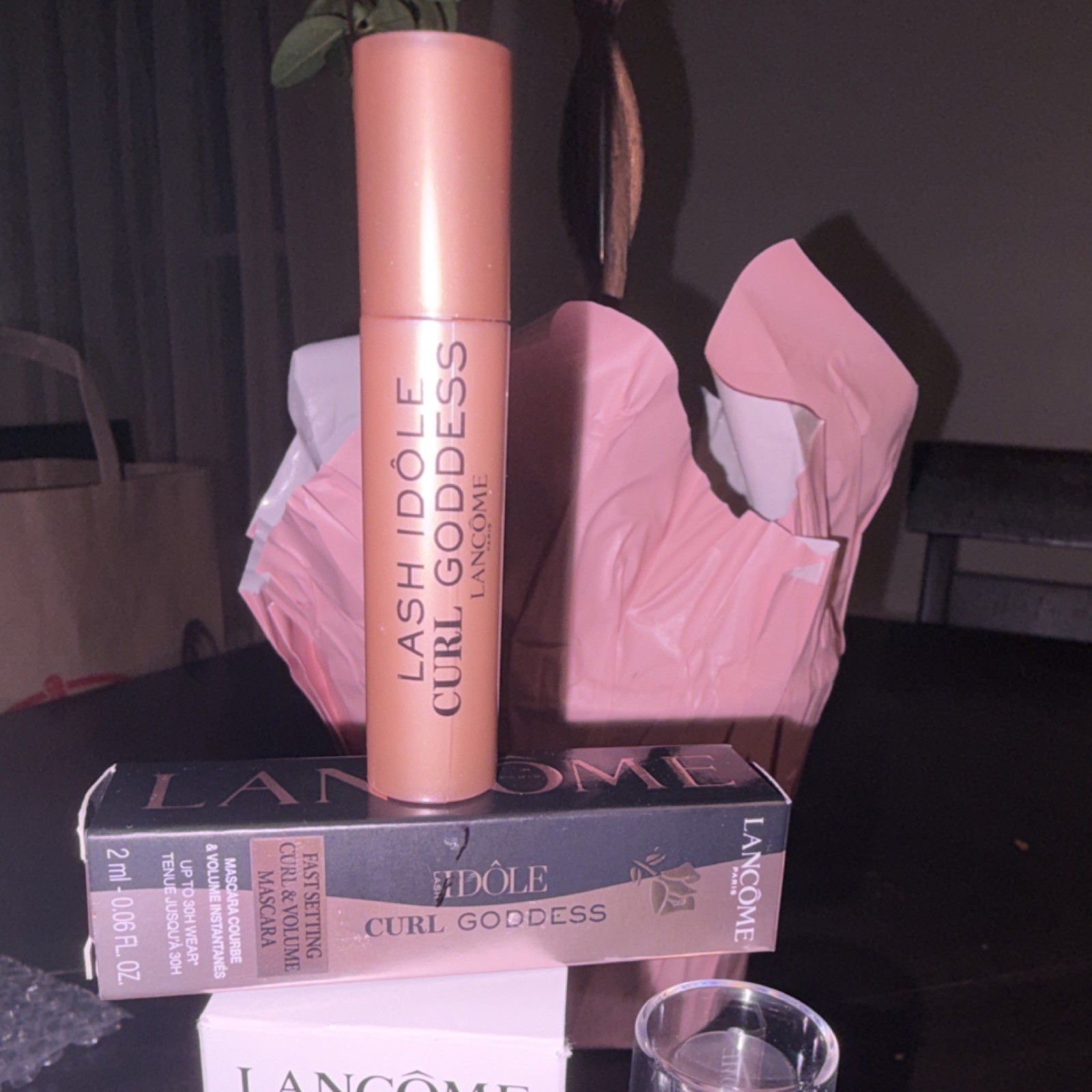 Lancôme Hydra Zen Liquid Glow Moisturizer + Lash Idôle Curl Goddess Mascara 0.06