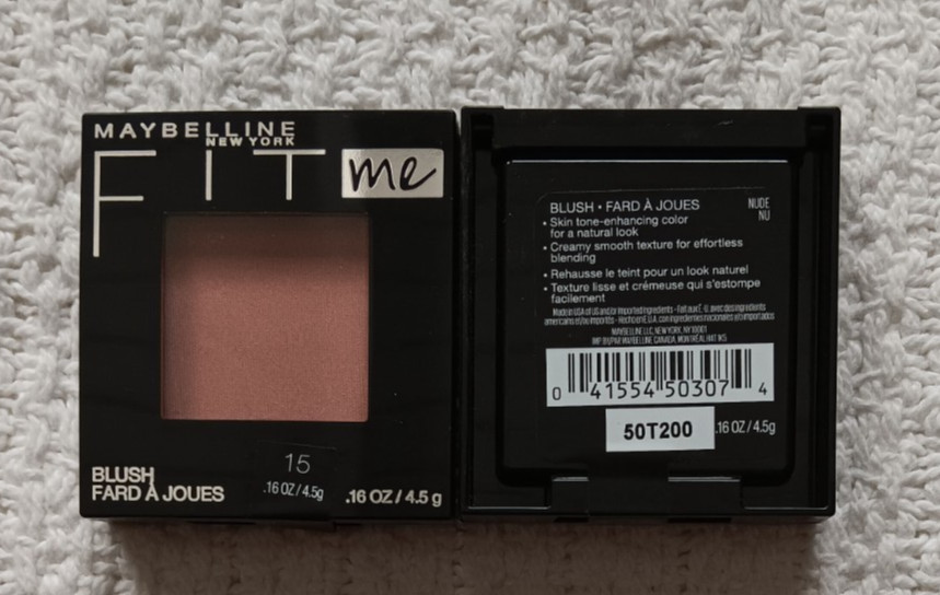 Maybelline Fit Me Blush NUDE Lip Gloss Liner Rich Tan Foundation Concealer Lot