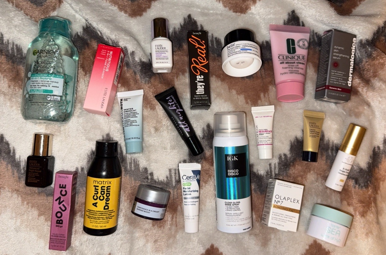 20 Piece Makeup/Skincare/Haircare Lot Travel/Sample Sizes From Sephora+Ulta New