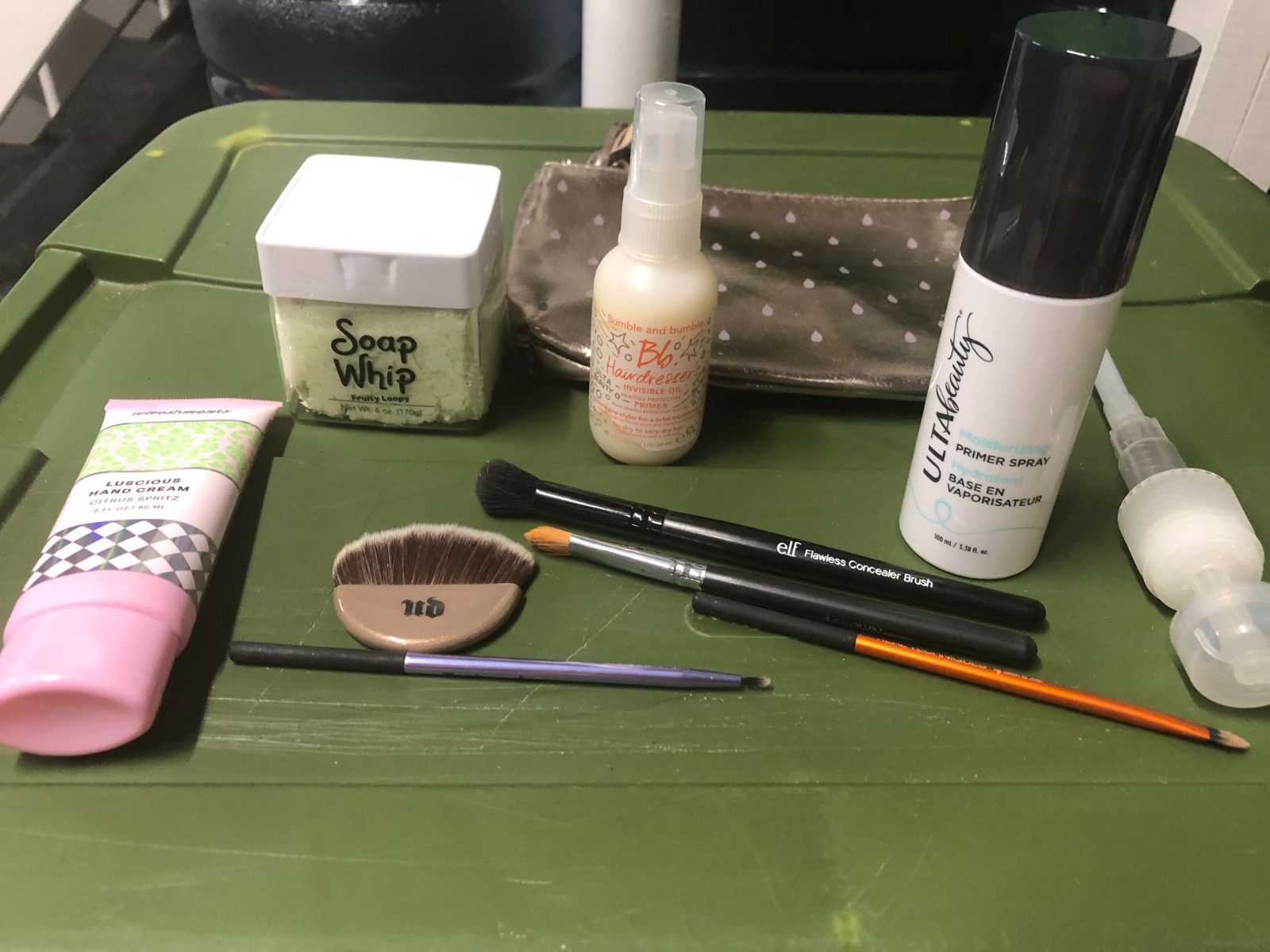 BEAUTY BOX LOT Ulta Beauty Primer Spray, Soap Whiz, Refreshments Hand Cream #AF