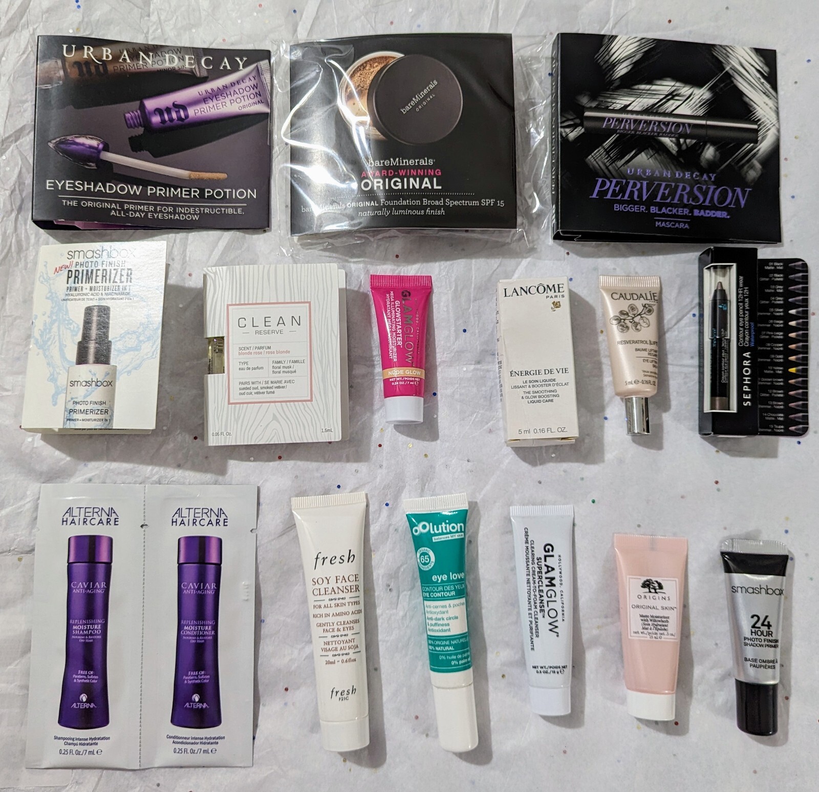 Mixed Beauty Lot In Cosmetic Zip Bag~All New Unused Products-See Pictures Please