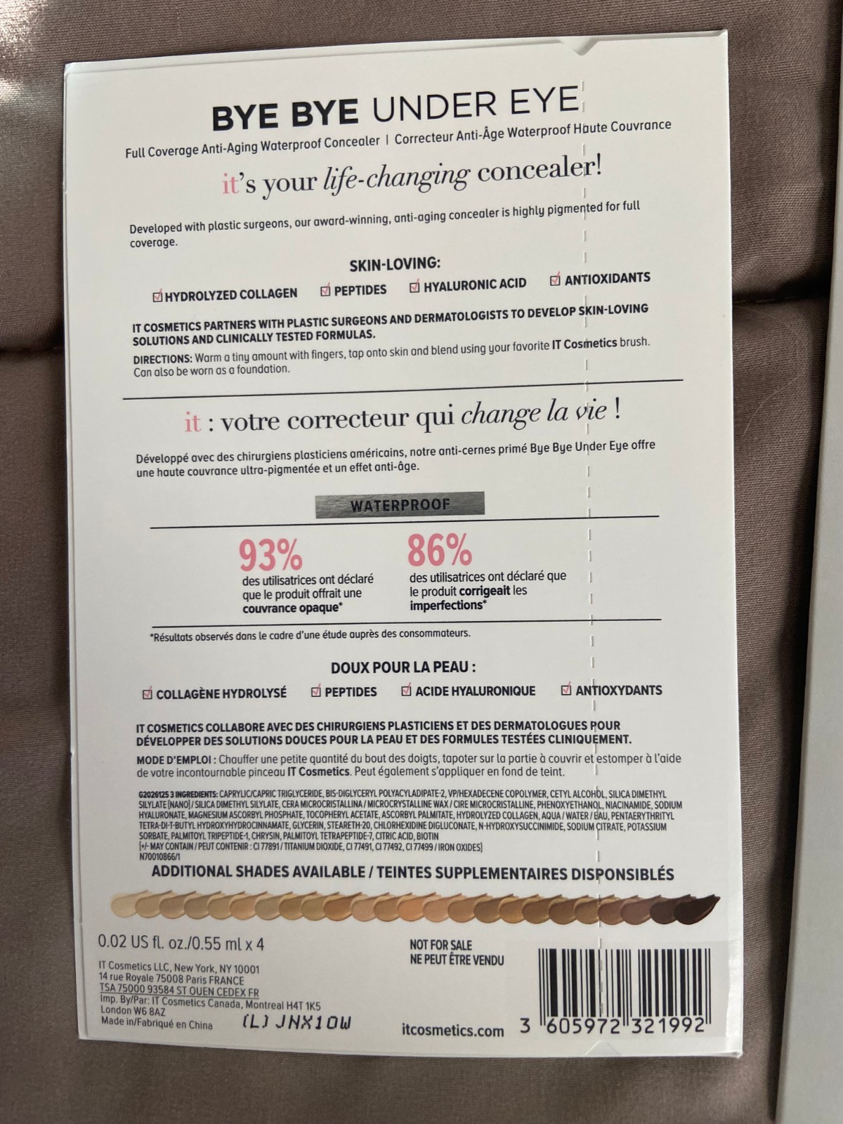 Deluxe High end Samples (8): Clinique, IT, Marc Anthony, see below