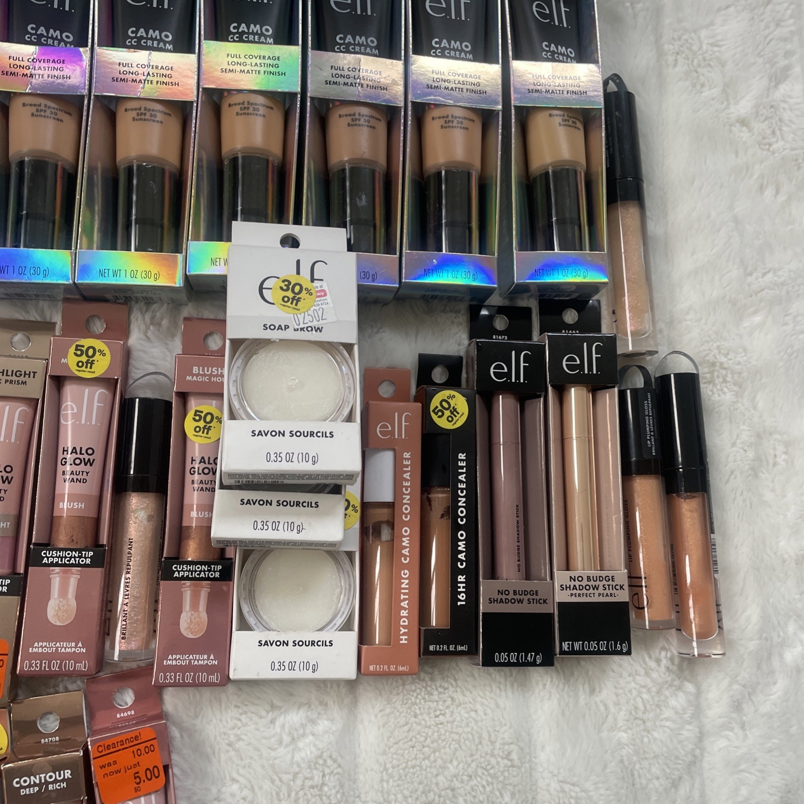 42 Pc Elf Mixed Wholesale Bulk Makeup Lot – Assorted Full Size w Duplicates
