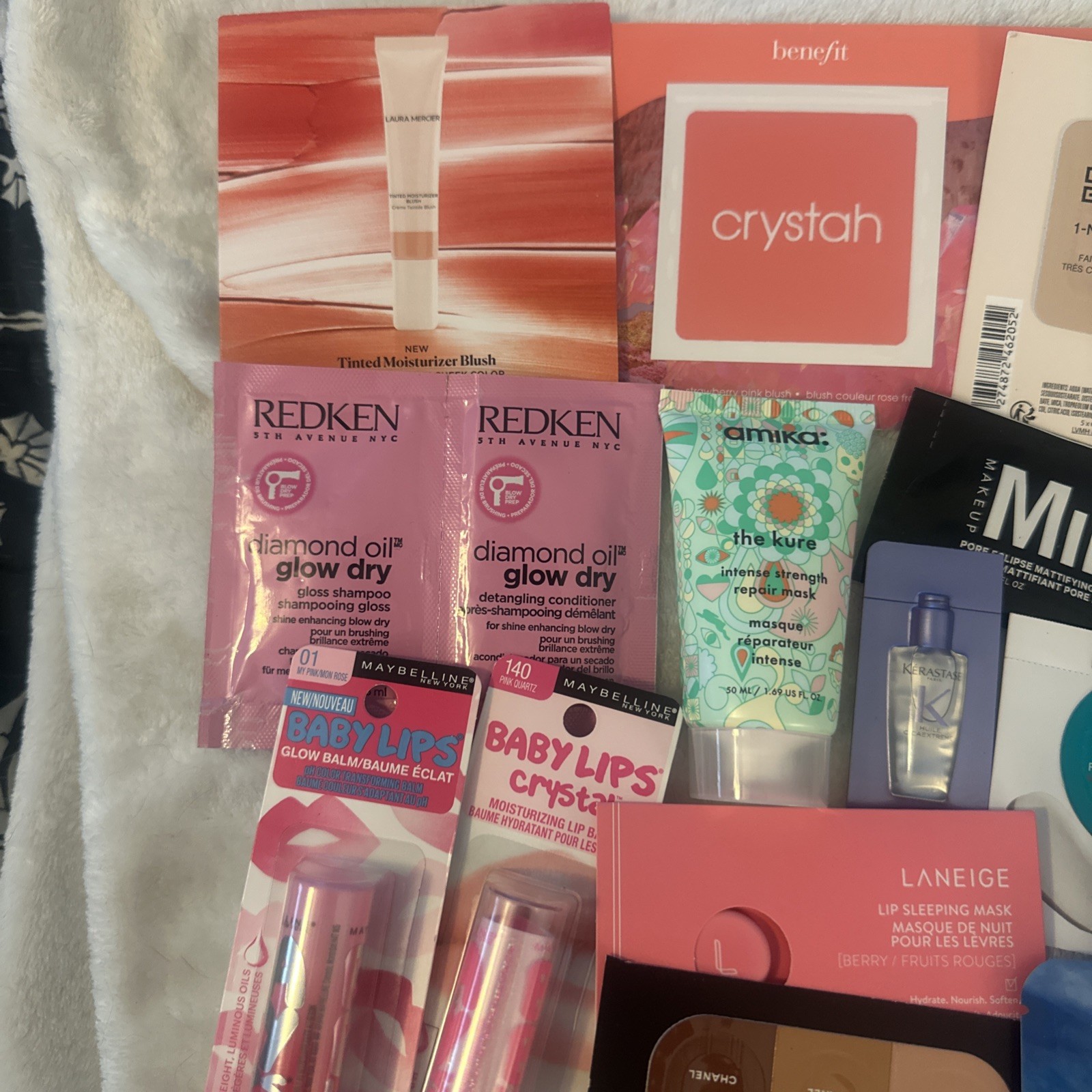 Lot Of High End Premium Beauty Haircare Skincare Mini Travel Lot