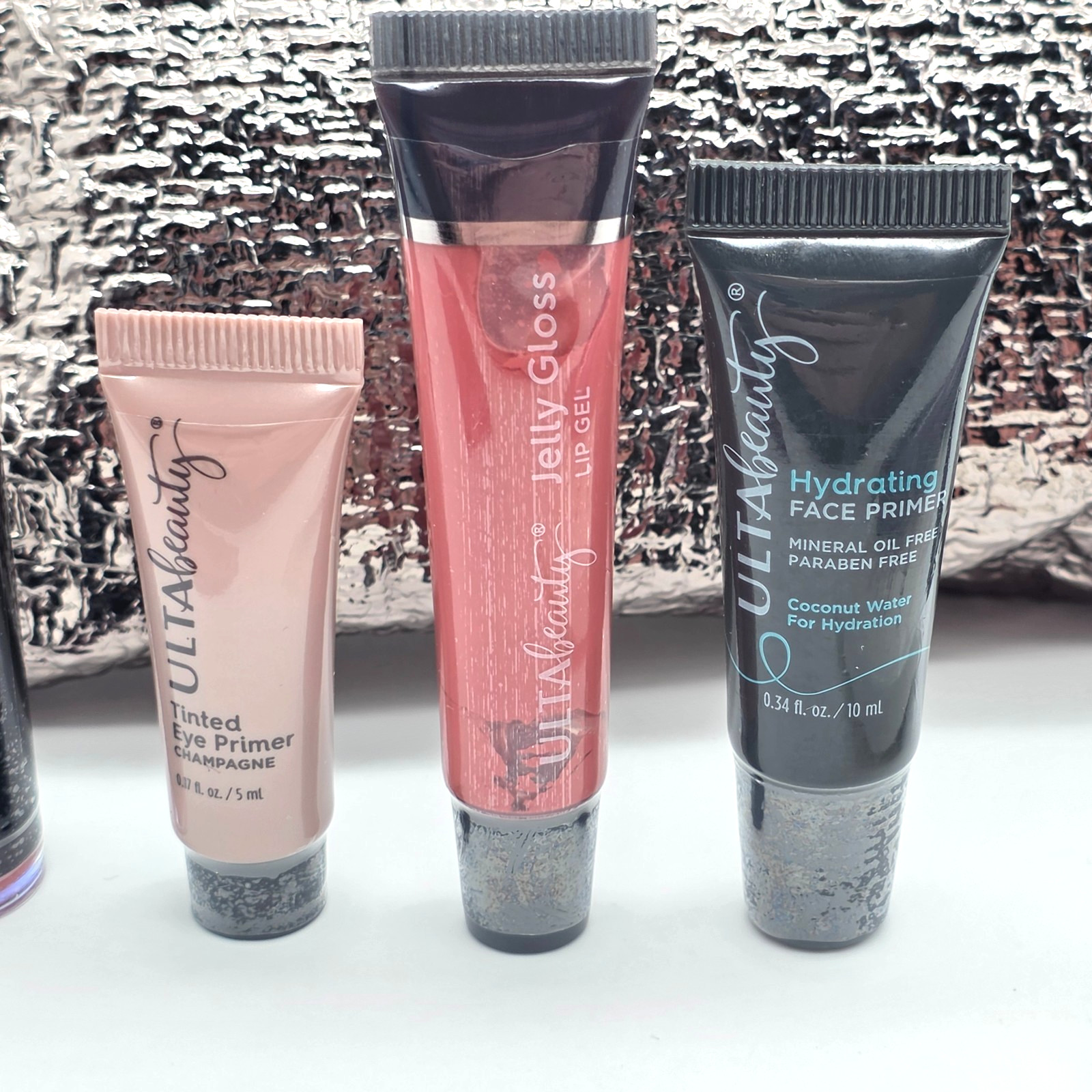 Ulta Beauty Makeup Pouch and Travel Cosmetics 9pc Set