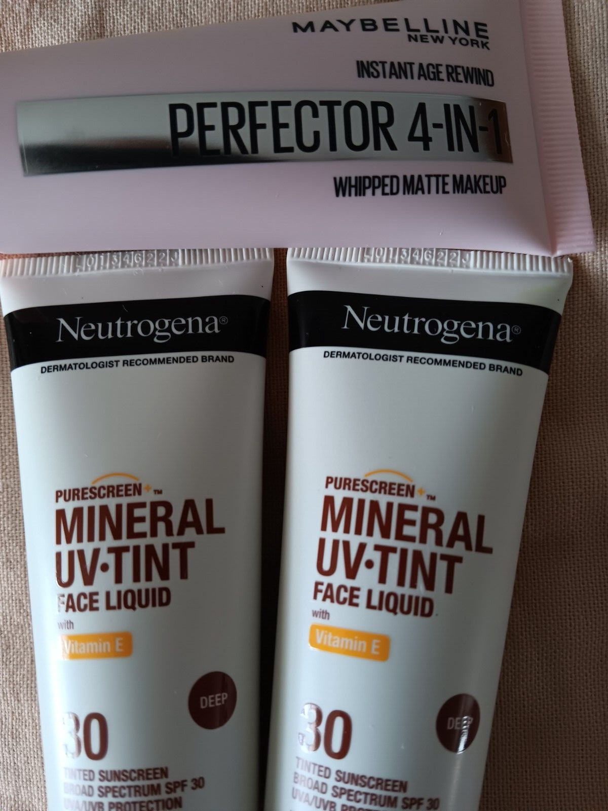 Neutrogena Deep Tinted Face Maybelline Perfector 4in1 Matte Whipped Makeup 10/24