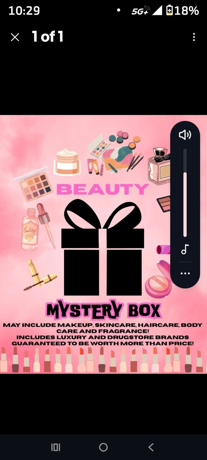 Mystery Box 10 PCs Name Brans Skin, Hair, n Make up from Sephora Ulta Nordstrom
