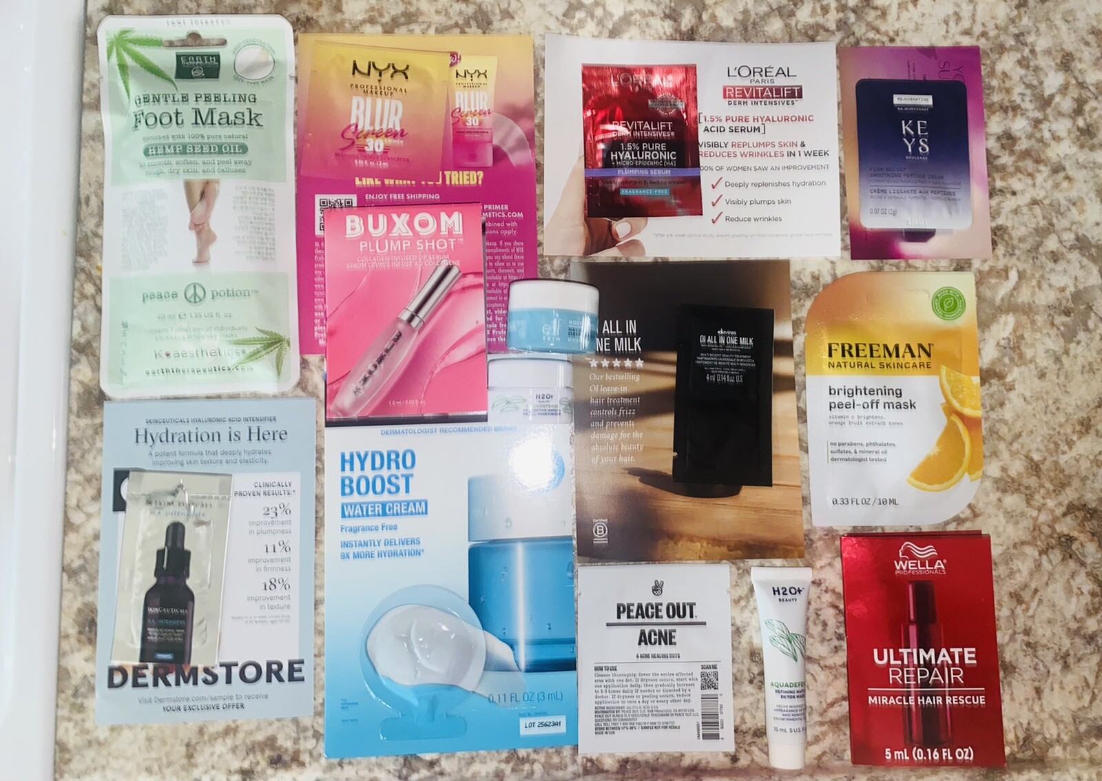 LOT OF 14 BEAUTY MAKEUP SKINCARE HAIRCARE SAMPLES AND MINIS NEW SEALED