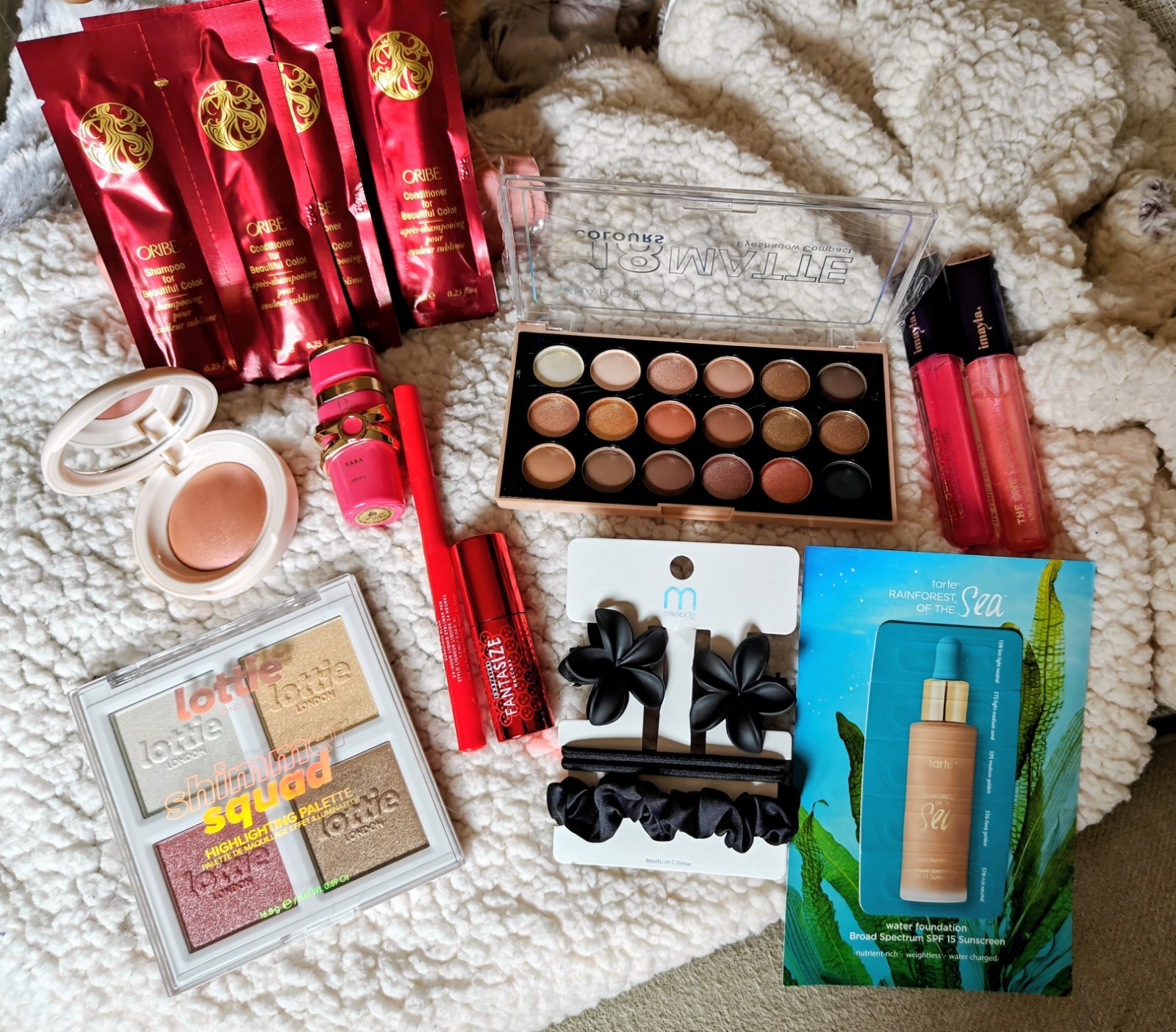 Beauty Bundle Feat-One/Size, Oribe, Lottie, Imayla, Tarte, Rare Beauty, Yara
