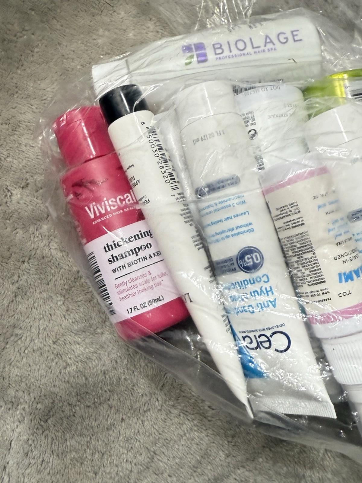 Set 12 Pc ULTA Hair Bundle Lot Olaplex Biolage TIGI CeraVe IGK New Sealed Travel