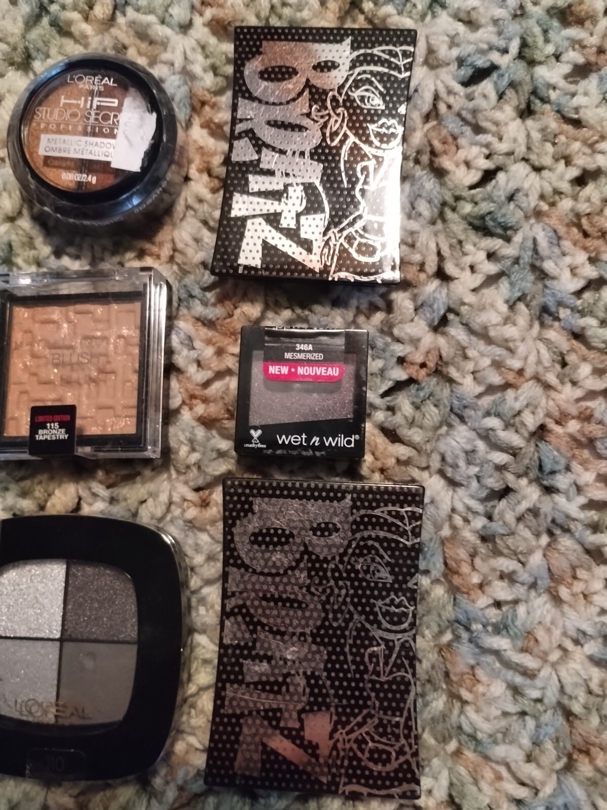 20 mix lot Multicolor eyeshadow L’Oreal CoverGirl Jordana Maybelline makeup New