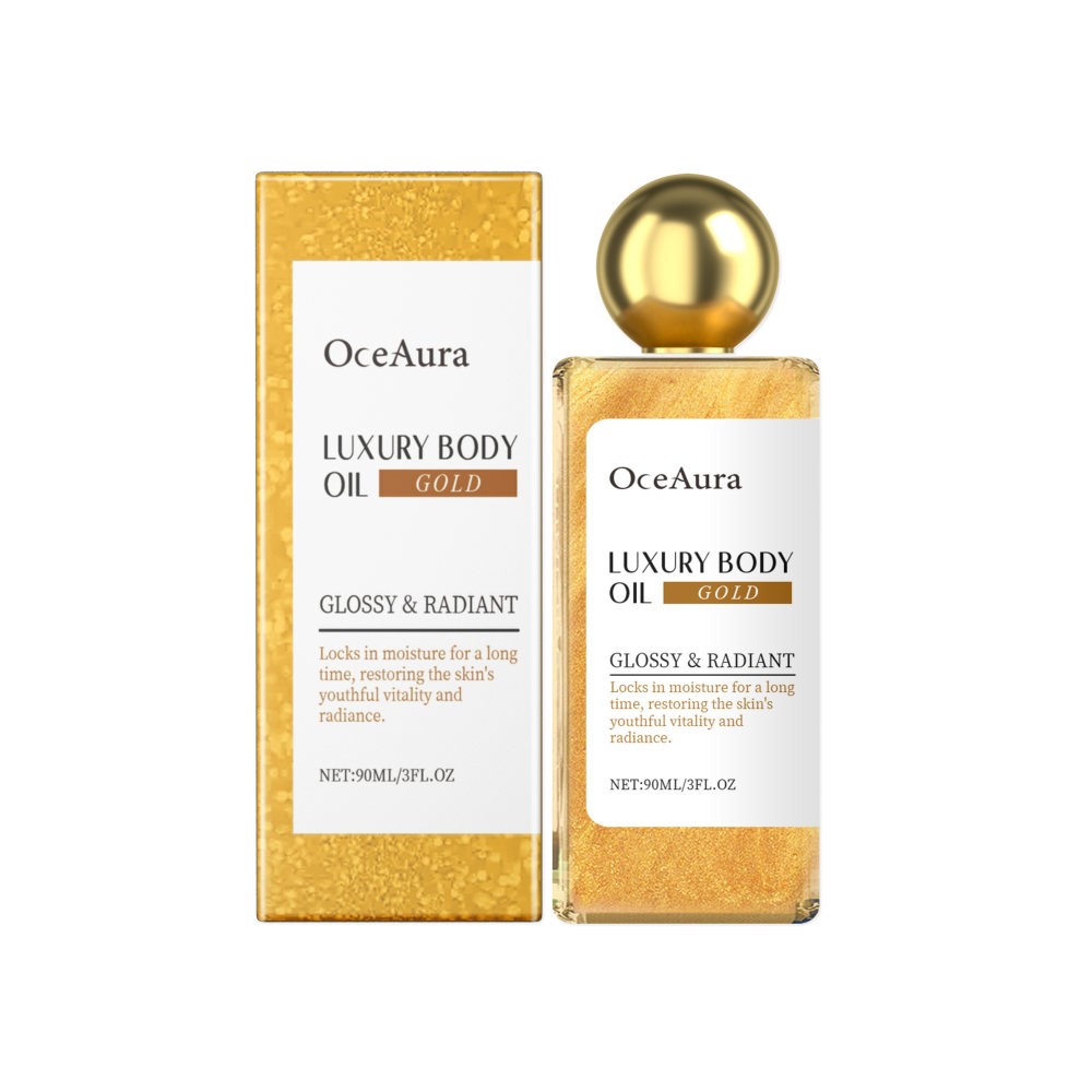 glitter body oil series deep facial whole body skin