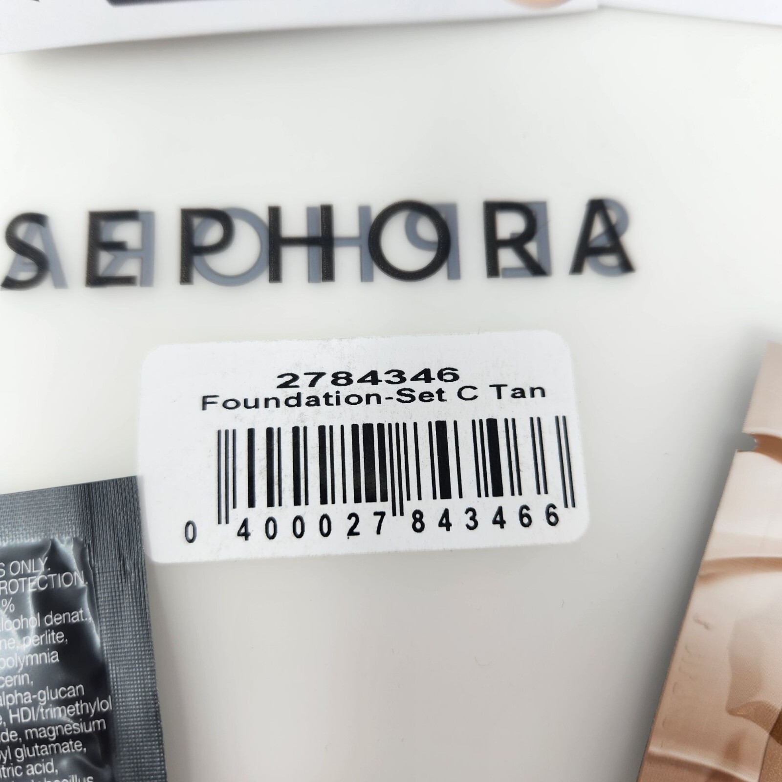 Sephora Samples Lot Makeup Sponge Deluxe Sample & Assorted Foundation Samples #C