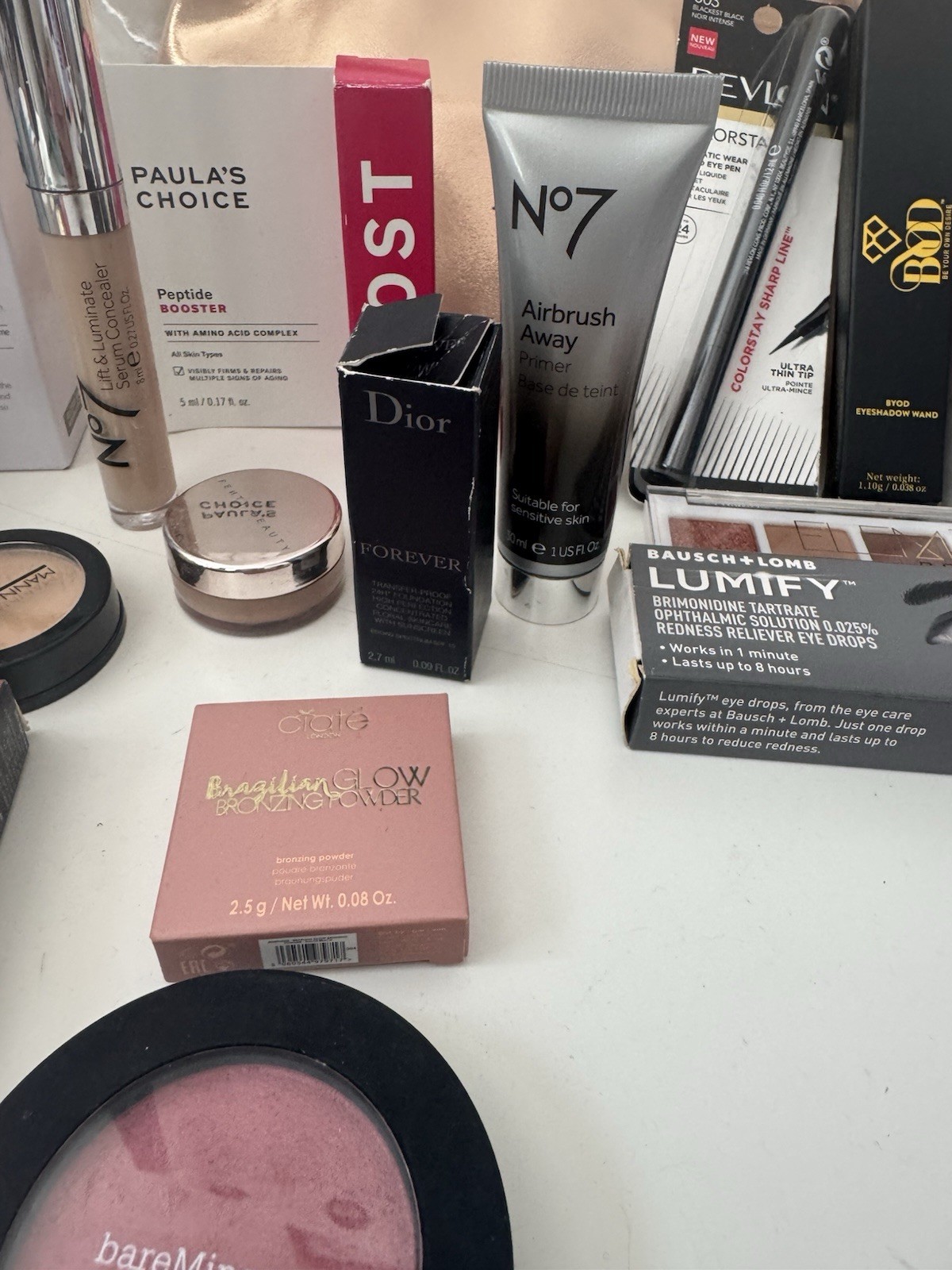 NEW! High End Mixed Lot Deluxe Travel Size Cosmetic Skincare Makeup Hair Samples