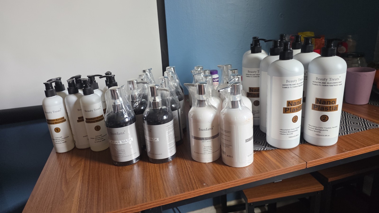 Cirugia Capilar Brasilera Beauty , Keratin Shampoo, Nano Plastia, Caviar Mask