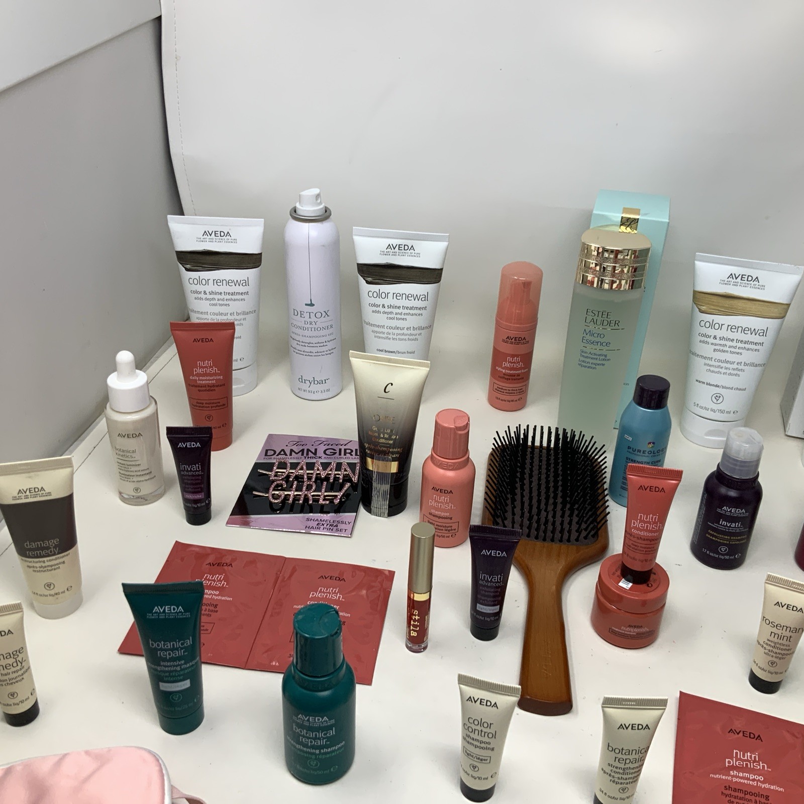 Huge Lot Of 41 Pieces Aveda Full, Travel And Sample Size