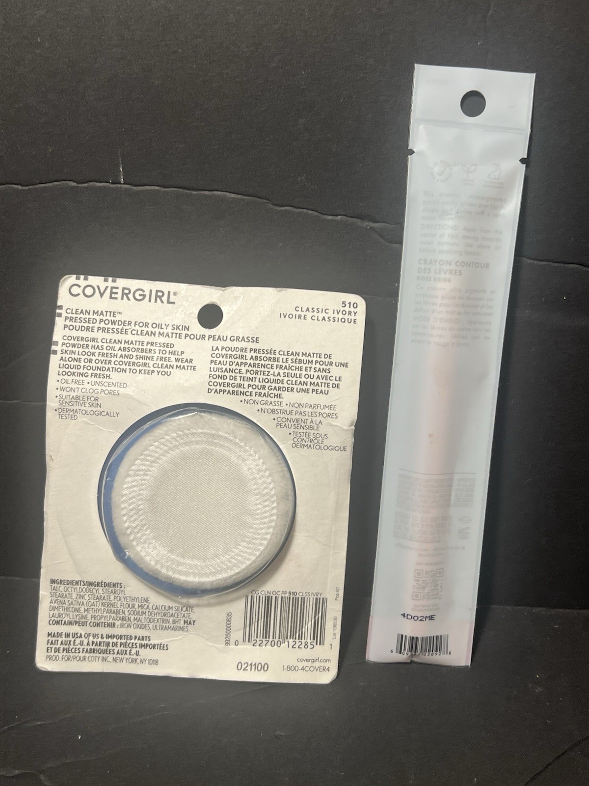 10 Piece Misc. Makeup And Nail Care Lot