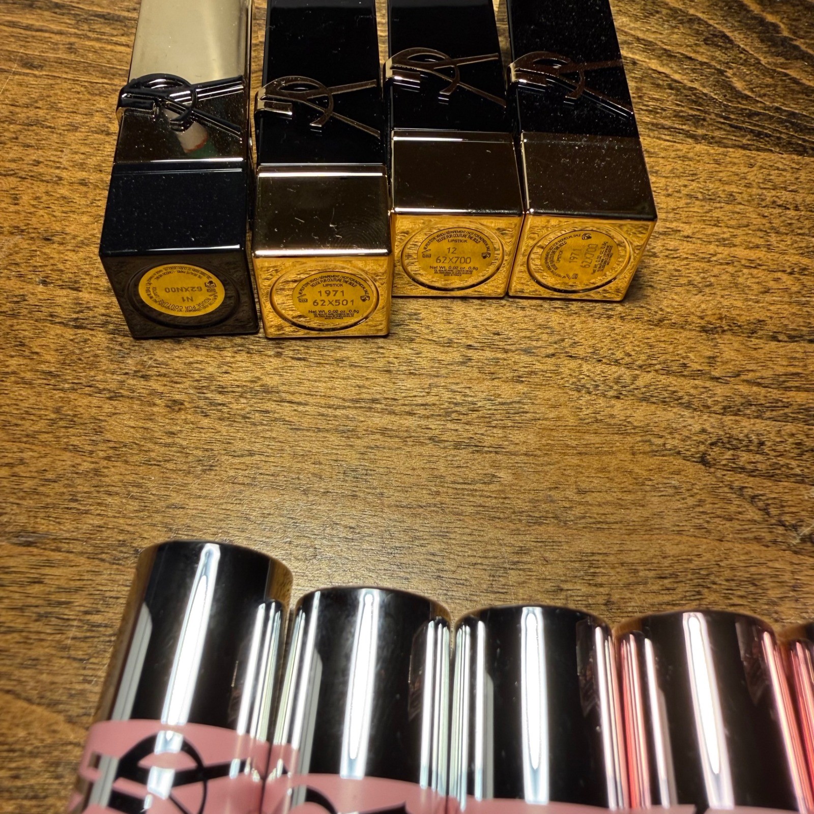 Luxury Makeup Bundle YSL Chanel Lancome Valentino Mini Lipstick Mascara Set