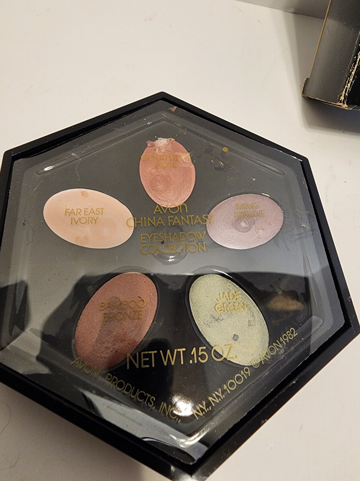 Vintage Avon China Fantasy Eyeshadow Collection New NOS New Old Stock 1982
