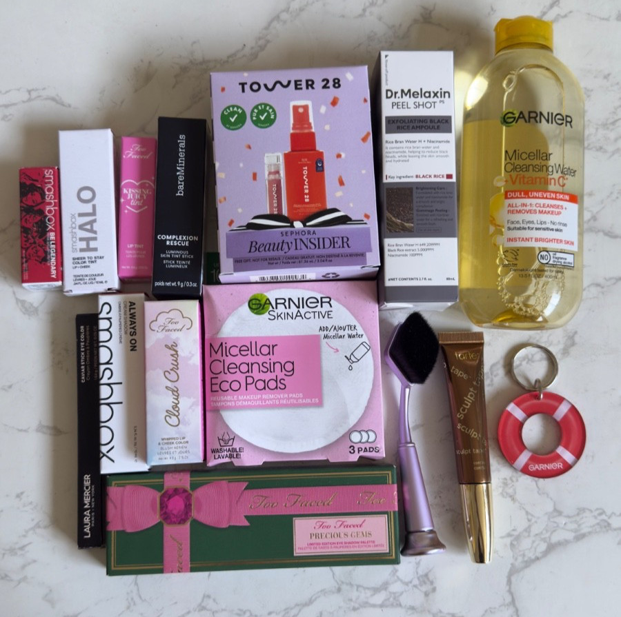 Wholesale Cosmetics Makeup lot of 14 Too faced, Tarte, Bare minerals, Tower 28