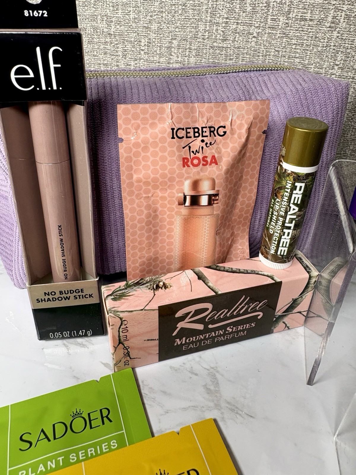 Assorted Travel/ Full Size Makeup & Skincare Lot: CeraVe, Sephora, Almay, Origin