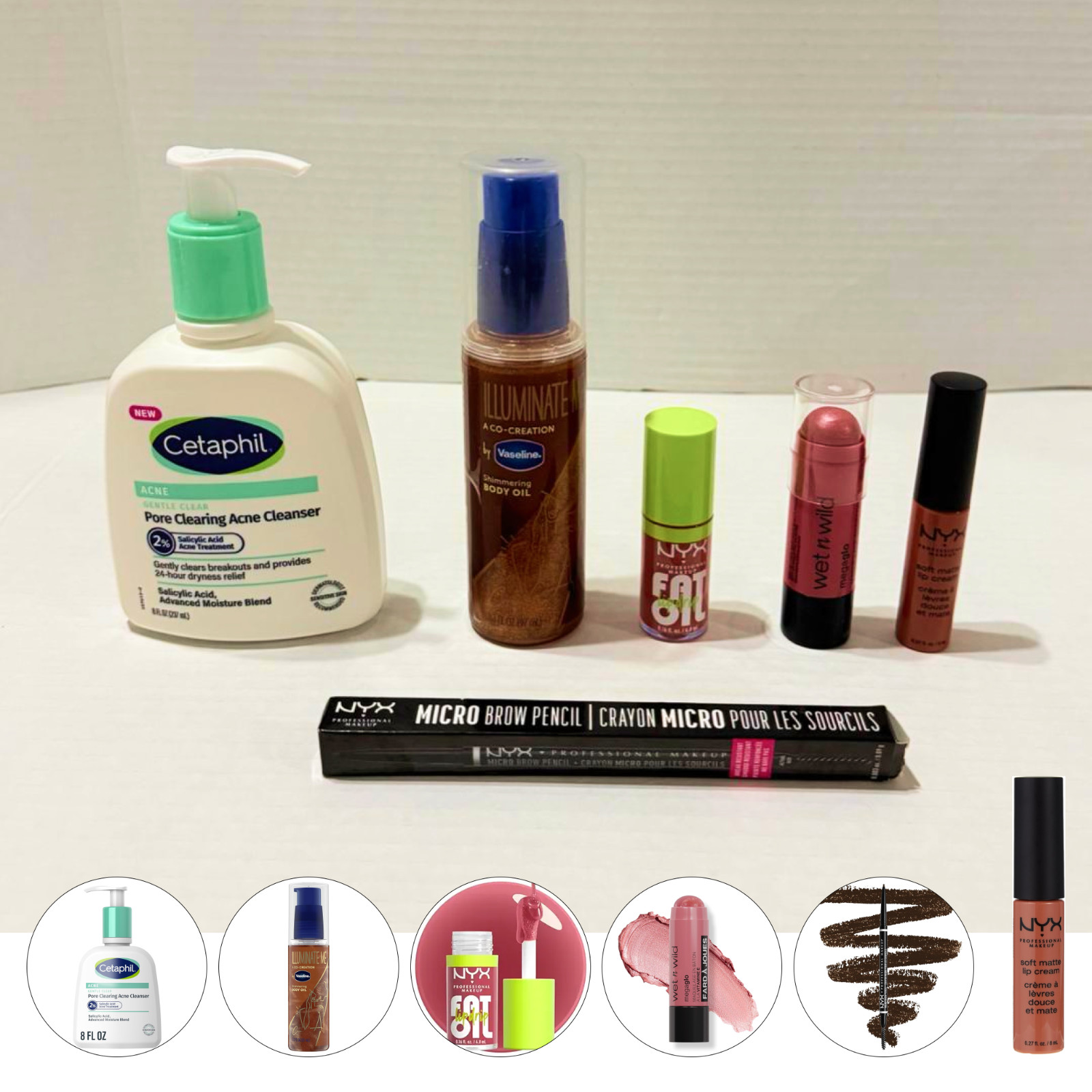 Beauty Skincare Makeup Bundle Full Size & Travel Mixed Brands Lot New