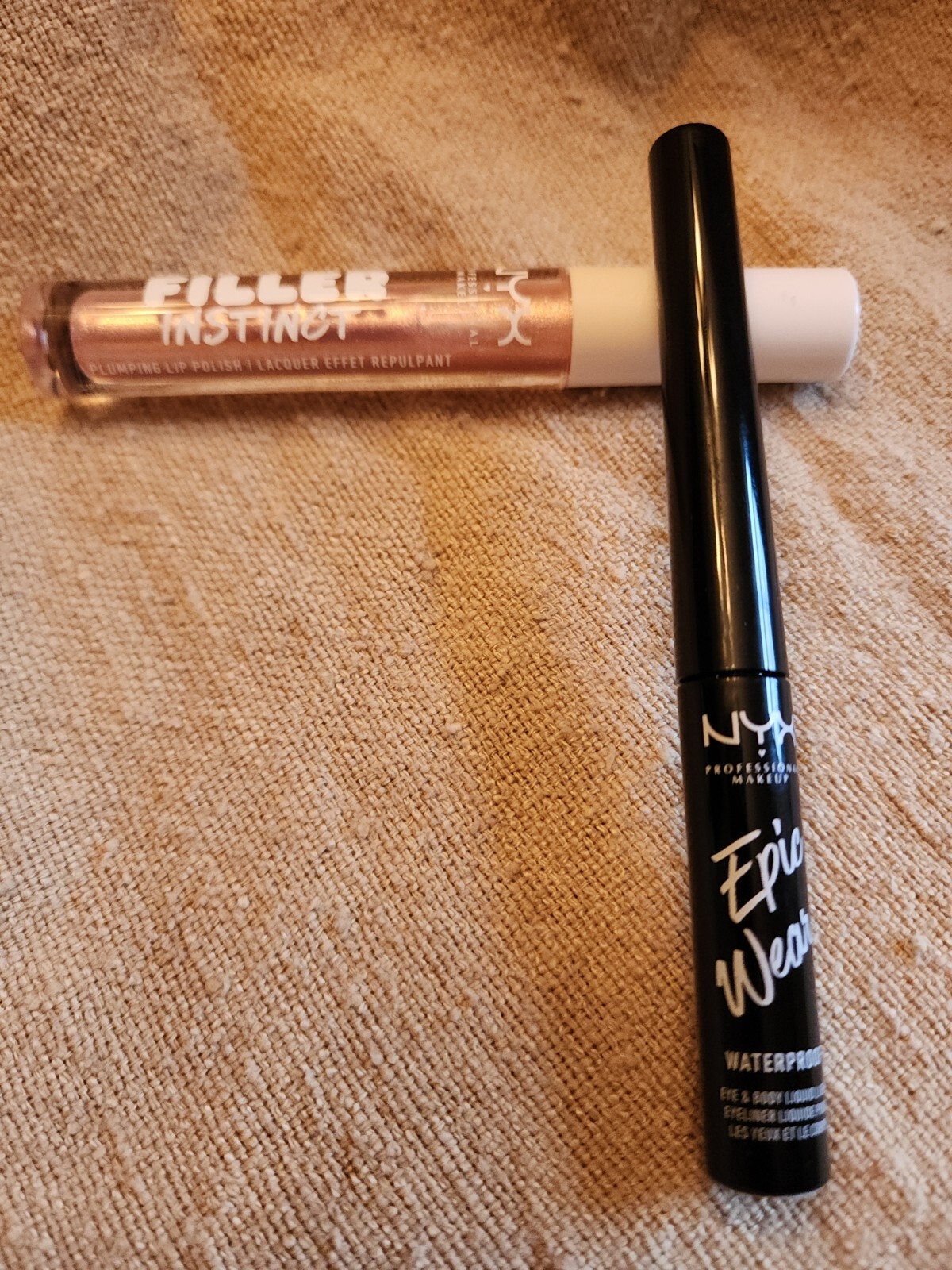 NYX BUNDLE- Filler Instinct Plumping Lip Polish & Epic Wear Liquid Liner