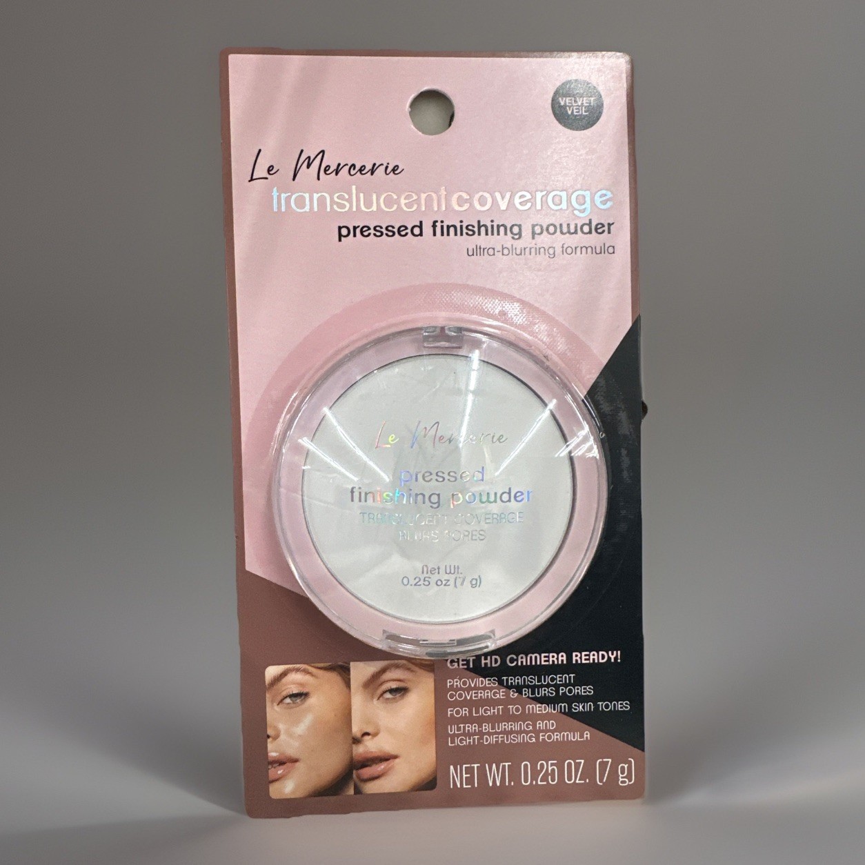 2x Le Mercerie Translucent Pressed Finishing Powder Velvet Veil