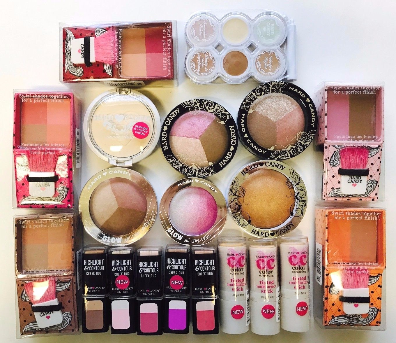 5 pc Hard Candy Makeup Lot FACE ITEMS ONLY!