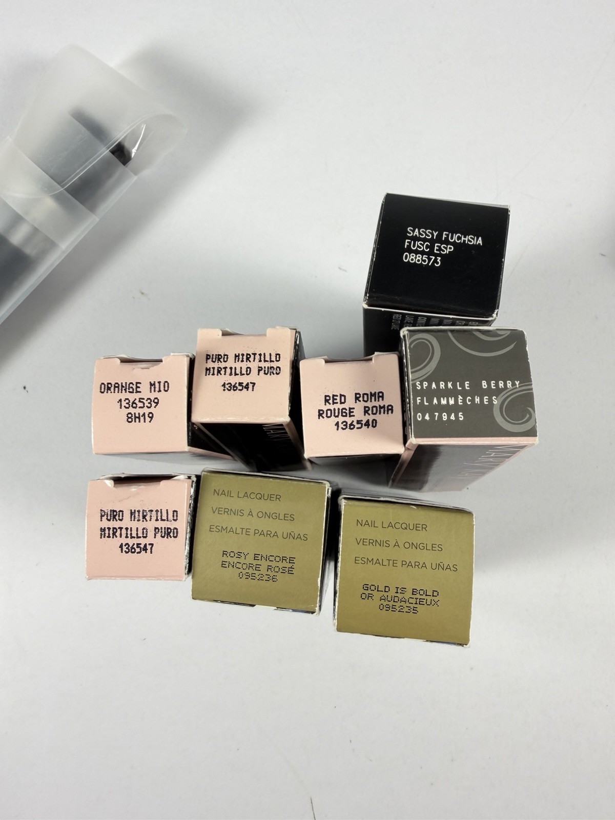 Lot of 16 Mary Kay Products – Matte Lipstick, Powder, Nail Lacquer, Cream – NOS