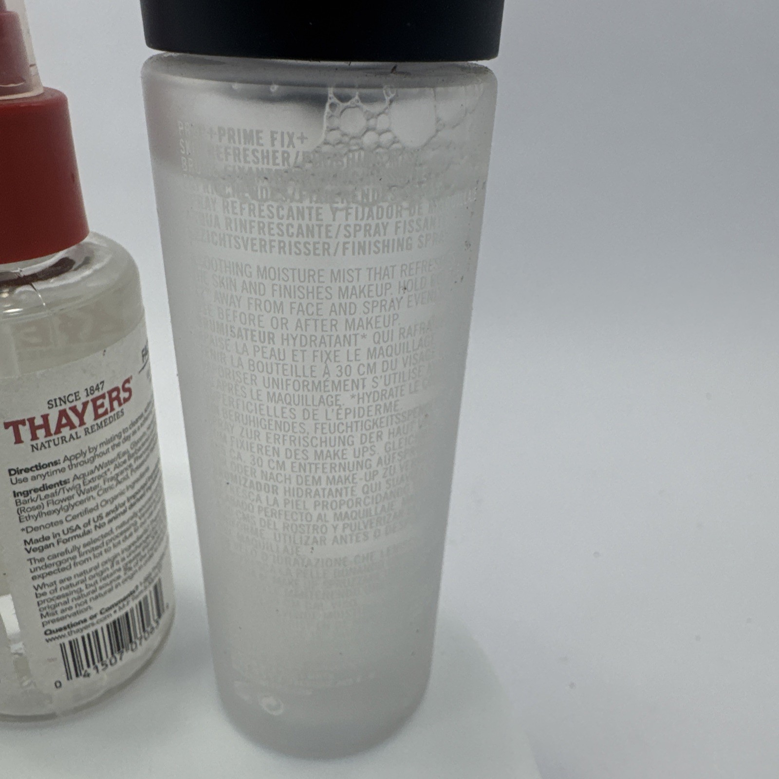 Cosmetic Lot Open MAC PREP PRIME Mary Kay Lotion Clinique Moisture Thayers Mist