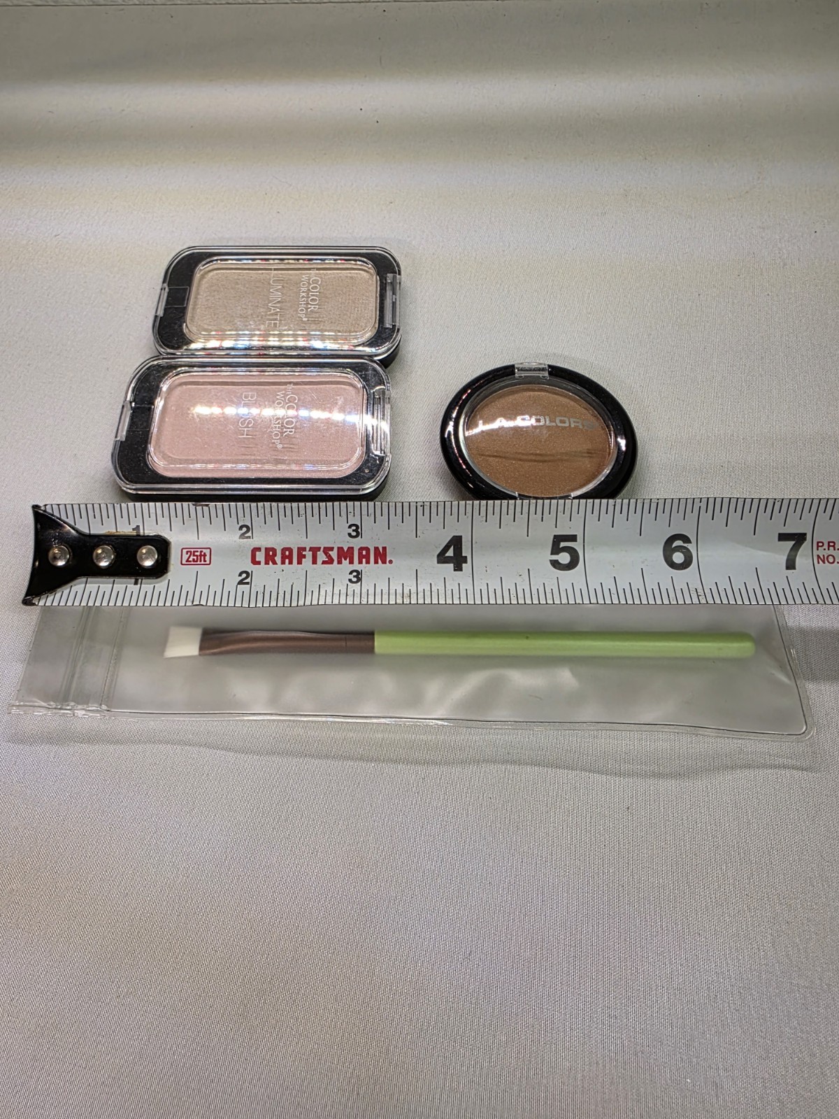 4pc Makeup Bundle Pixi Liner Brush LA Colors Blush The Color Workshop Face Lot