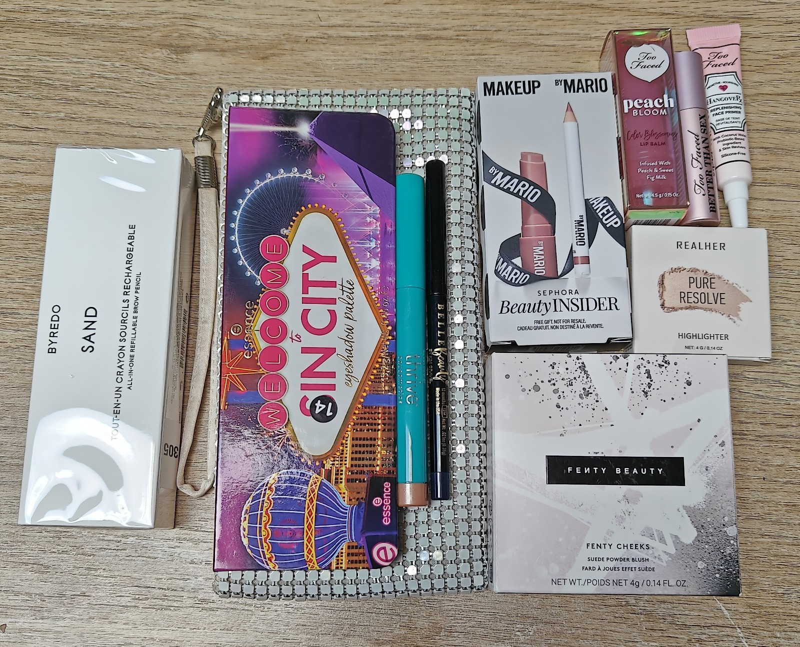 Beauty Bundle Feat: Fenty, Too Faced, Mario, Byredo, Realher, Thrive Causemetics