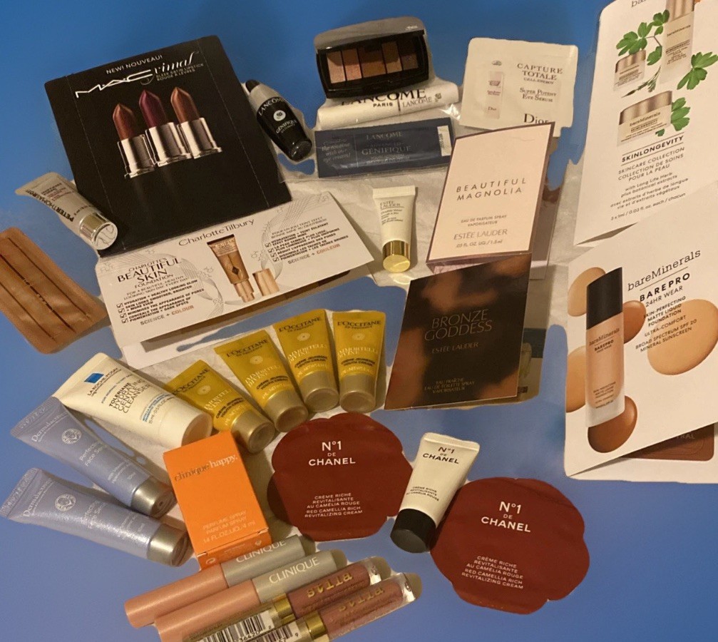 LUXURY Brands BUNDLE 29Pc Mixed DELUXE TRAVEL & SAMPLE Sz Skincare Makeup Lot🫦
