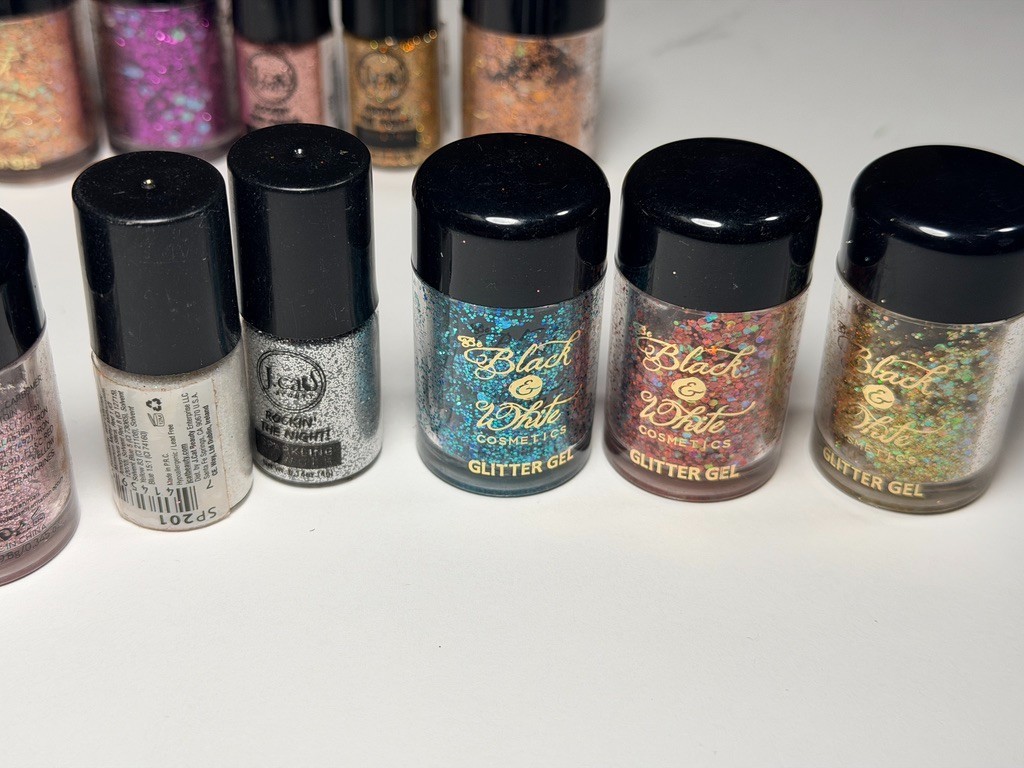 Large Glitter Makeup Bundle — Cosmetic Glitter, Glitter Gel + Loose Pigments