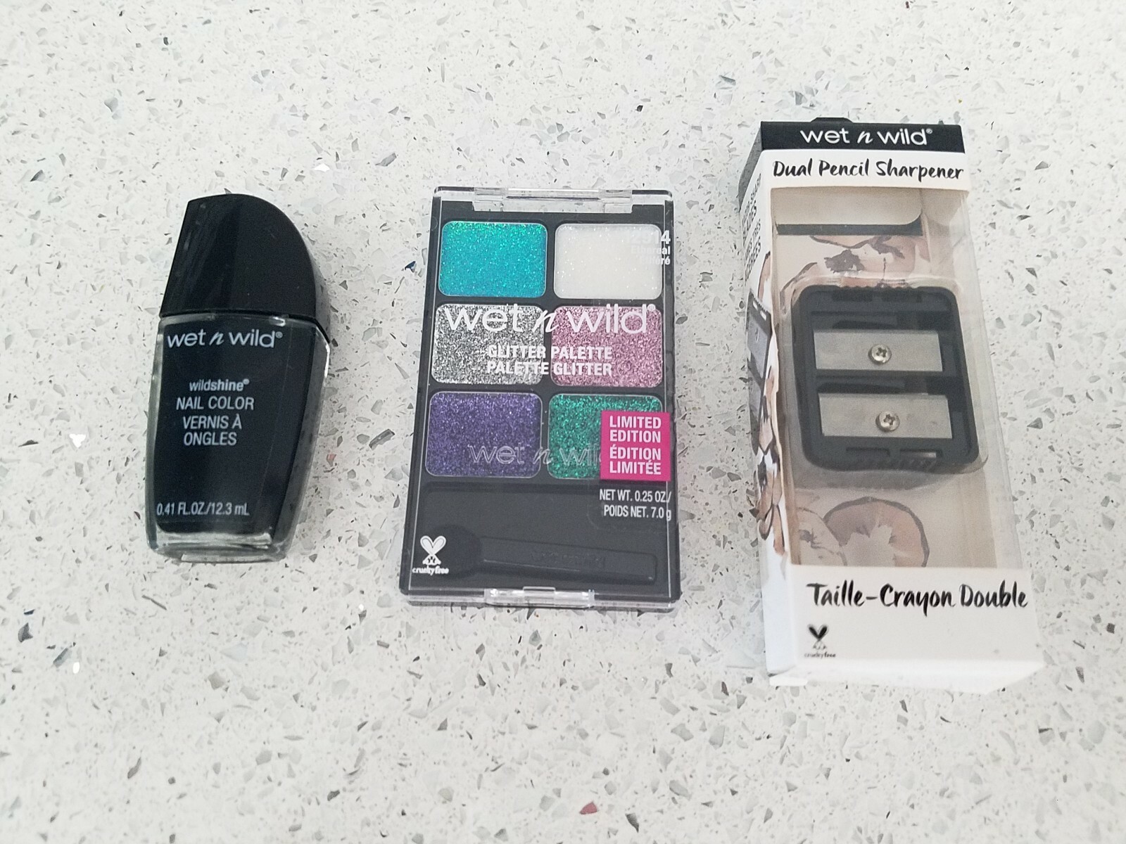 WET N WILD Lipgloss-Eyeshadow Palette-Highlighter-Hair-Face MAKEUP LOT Of 16