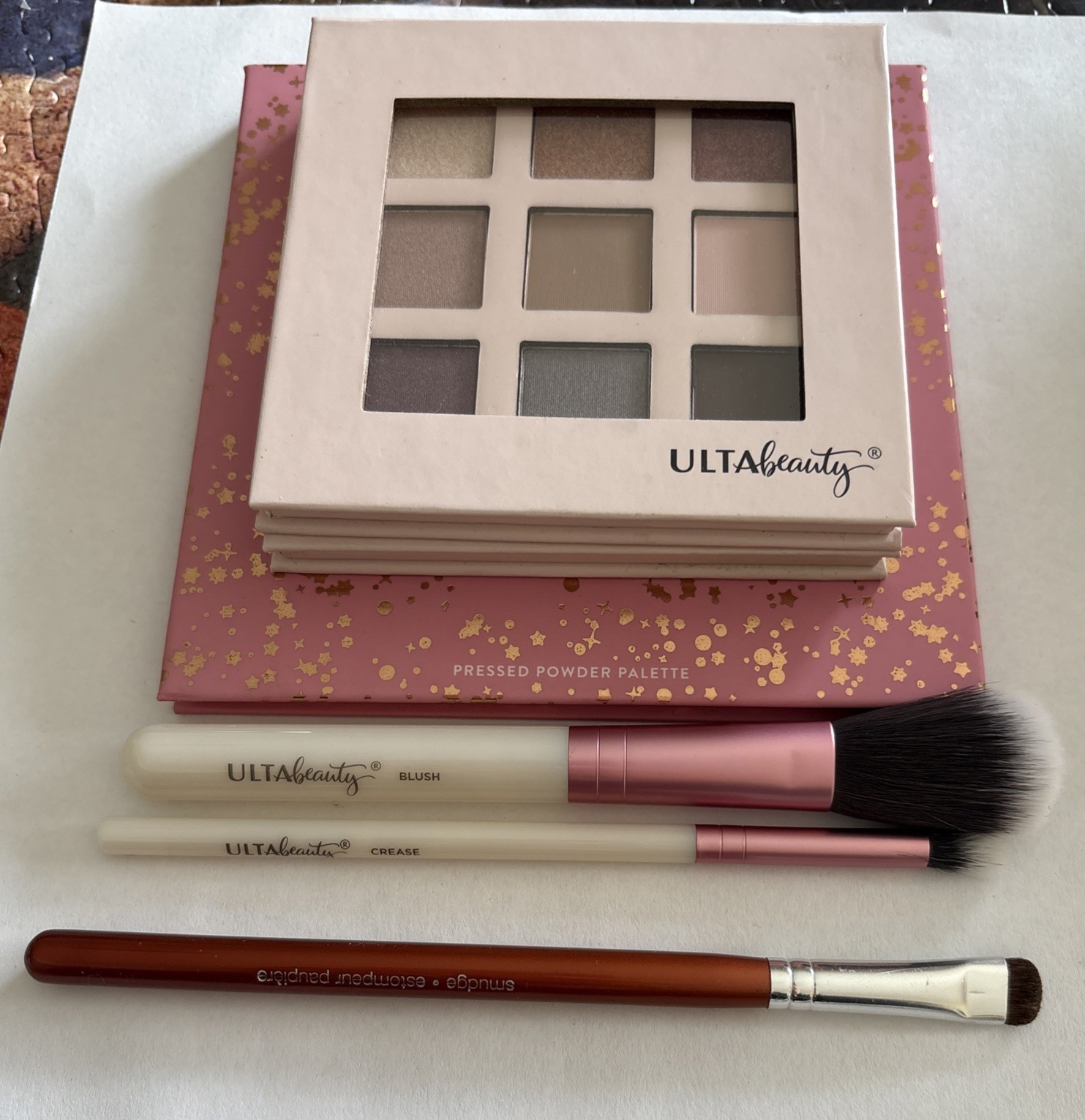 Sephora Vintage Brush, coLoRPoP Palette Makeup Eyeshadows+Ulta Lot