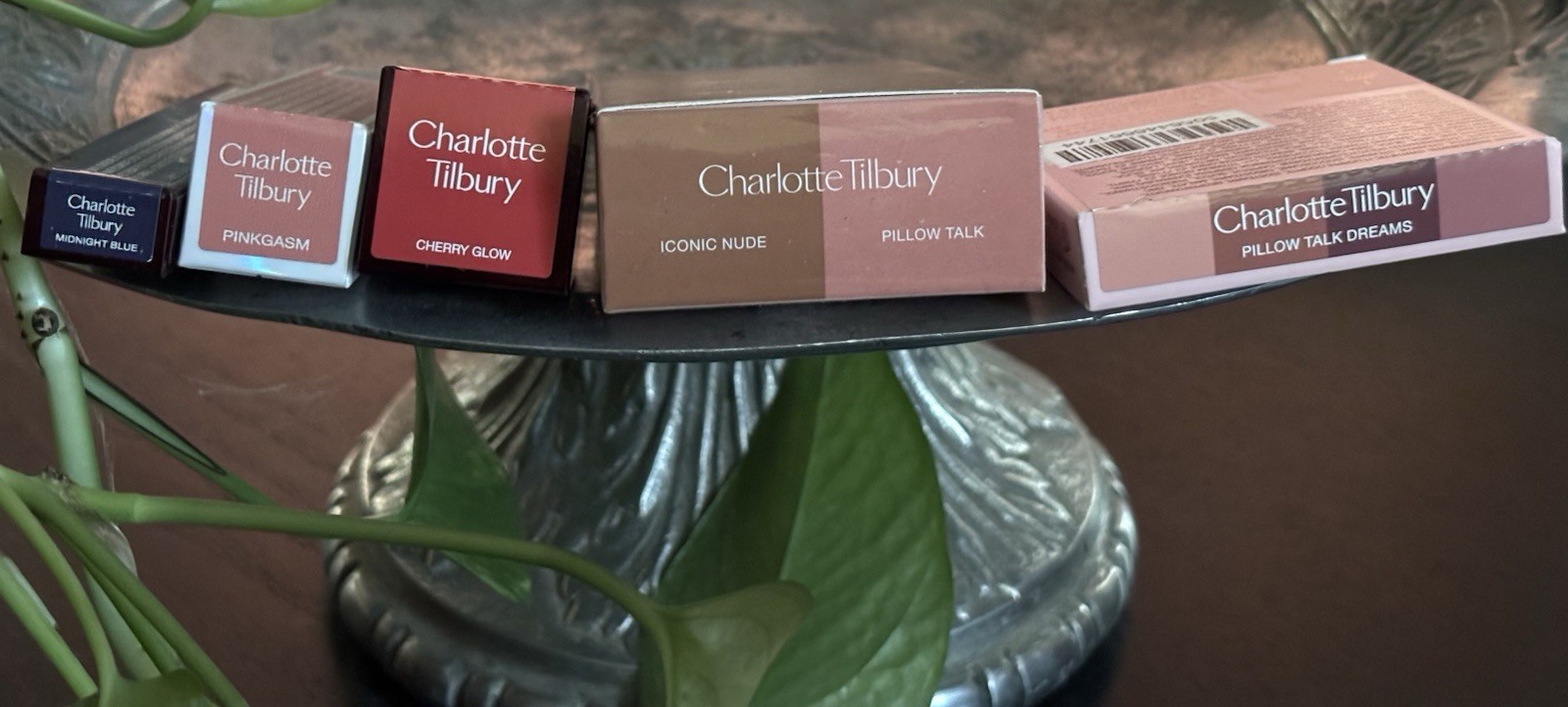 Charlotte Tilbury Large Makeup Lot 7 Pieces + Brush -Eye/Lip/Cheek *All NIB*