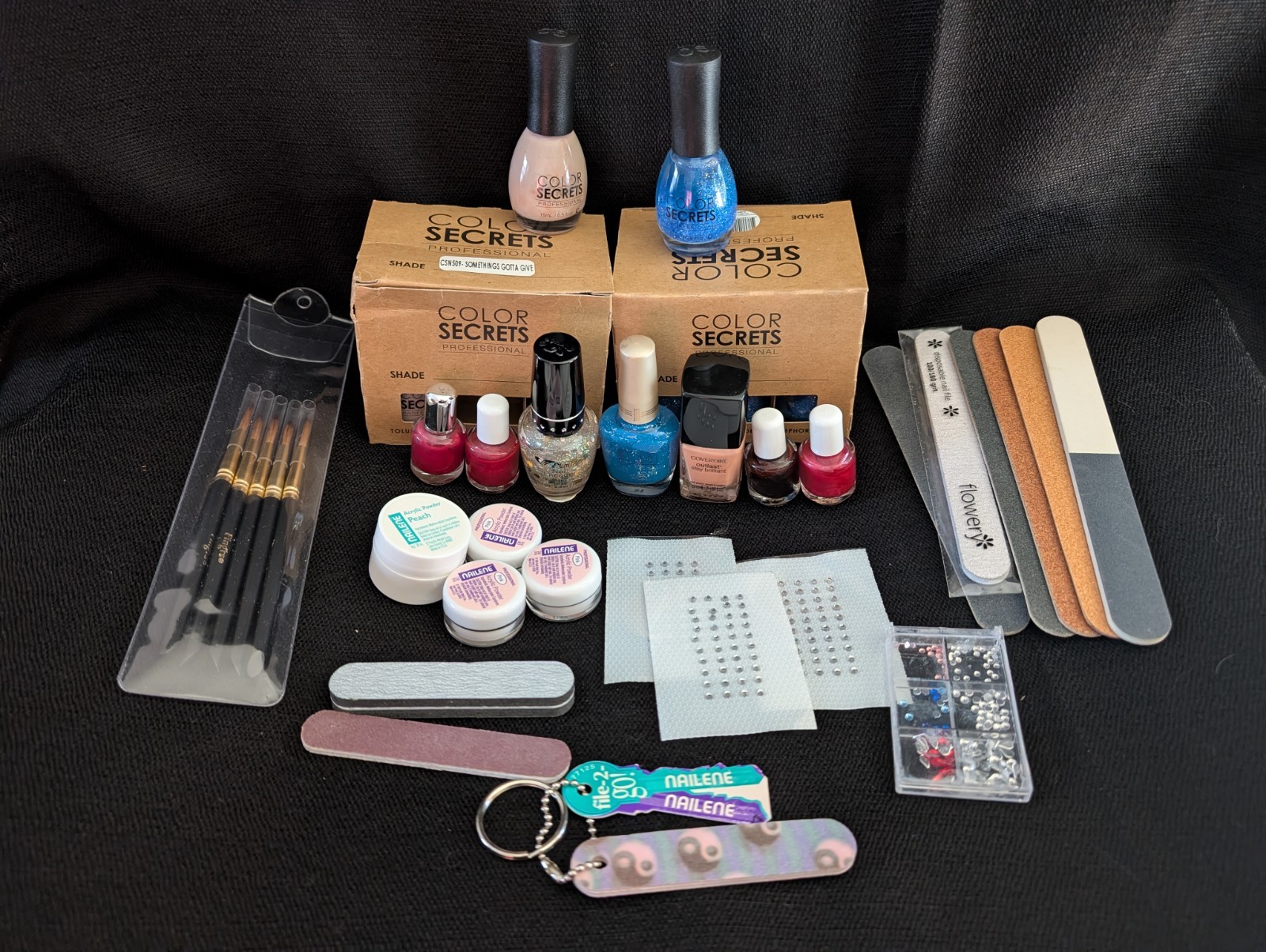 Assorted NAIL BEAUTY Bundle Lot-41 PCS-New/Discontinued-Lot8