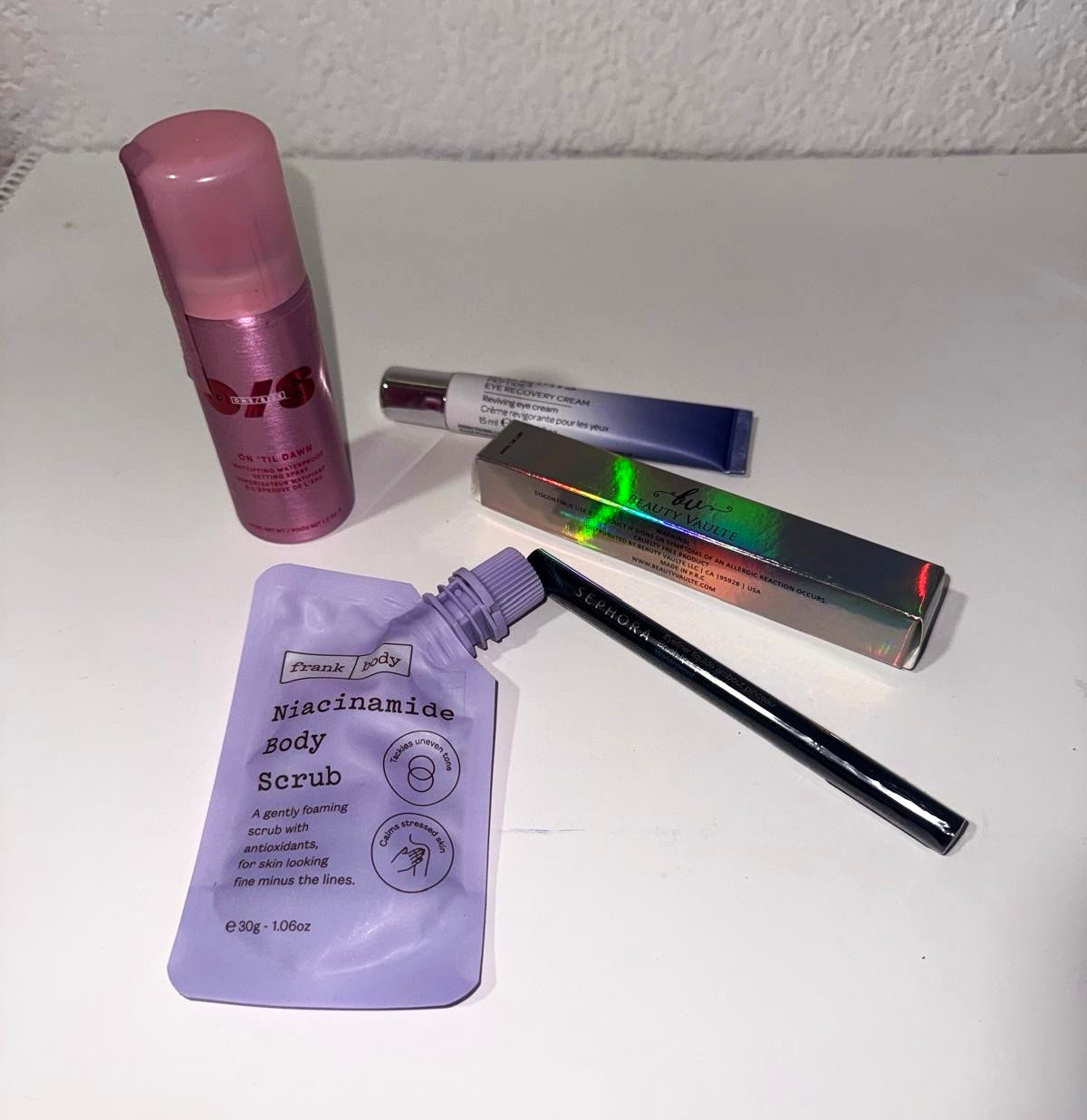 Assorted Travel Size Mixed Lot: One/Size On ‘Til Dawn, Inkey Peptide Eye Cream