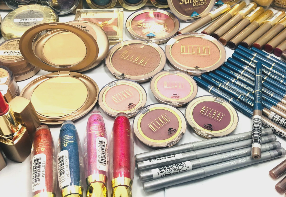 New 80 PC MILANI MIXED MAKEUP LOT **RARE HARD-TO-FIND ITEMS **GREAT DEAL!