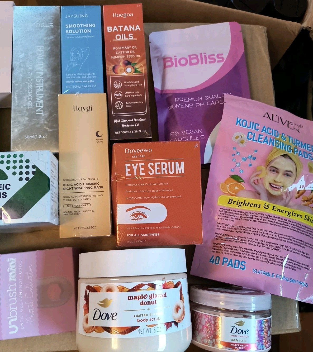 16+ Piece Beauty Skincare Lot Mixed Skincare Variety Box Full Size Plus Extras
