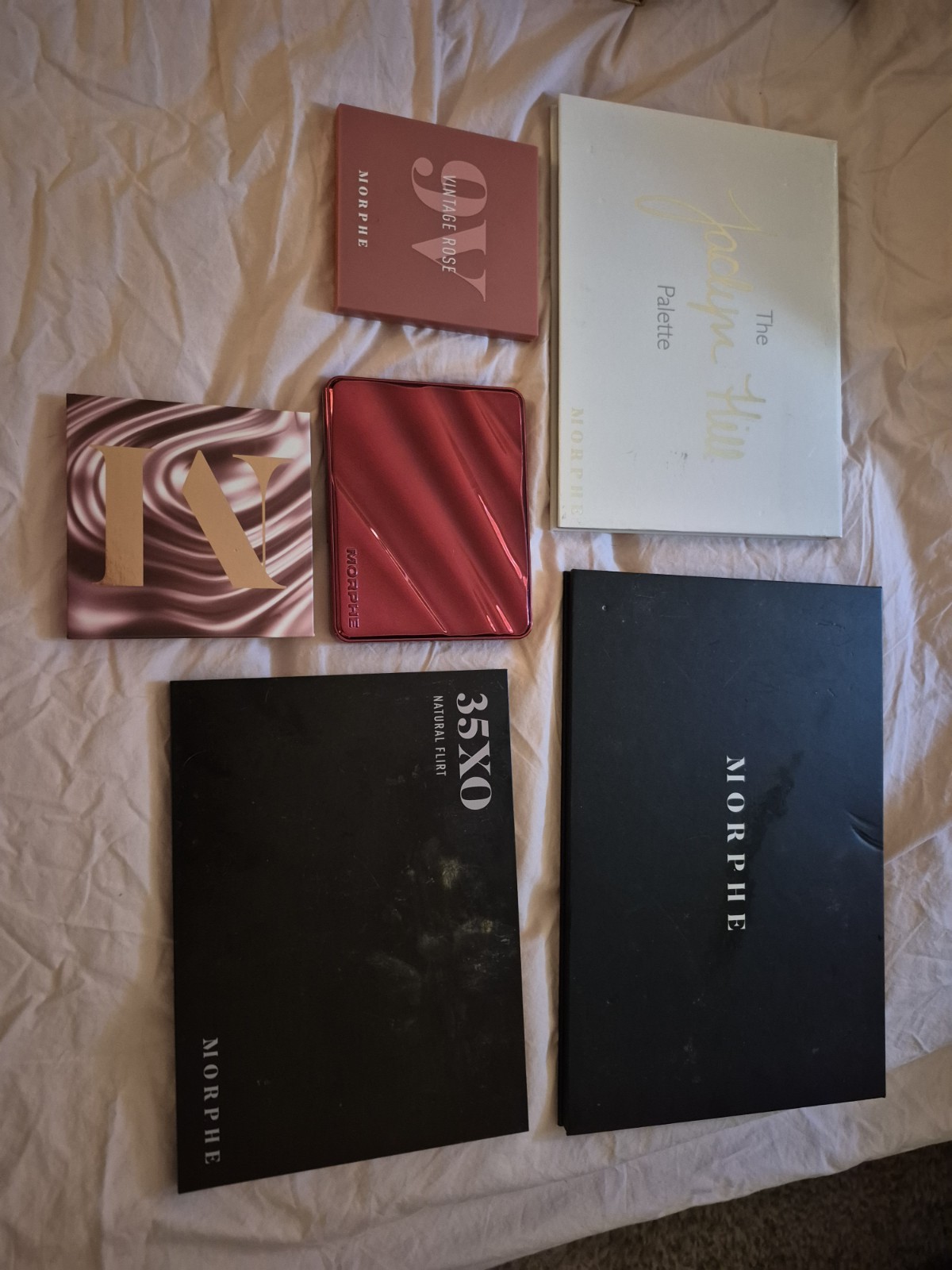 Assorted Full Size Makeup Palette Lot,Morphe,Jaclyn Hill, Huda,Tarte