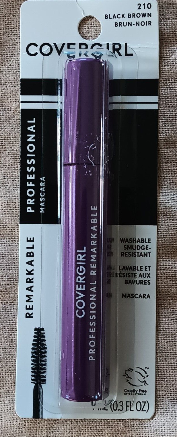 Covergirl Fair Powder Very Black Brown Mascara Soft Brown Pencil Eyeshadow Lot