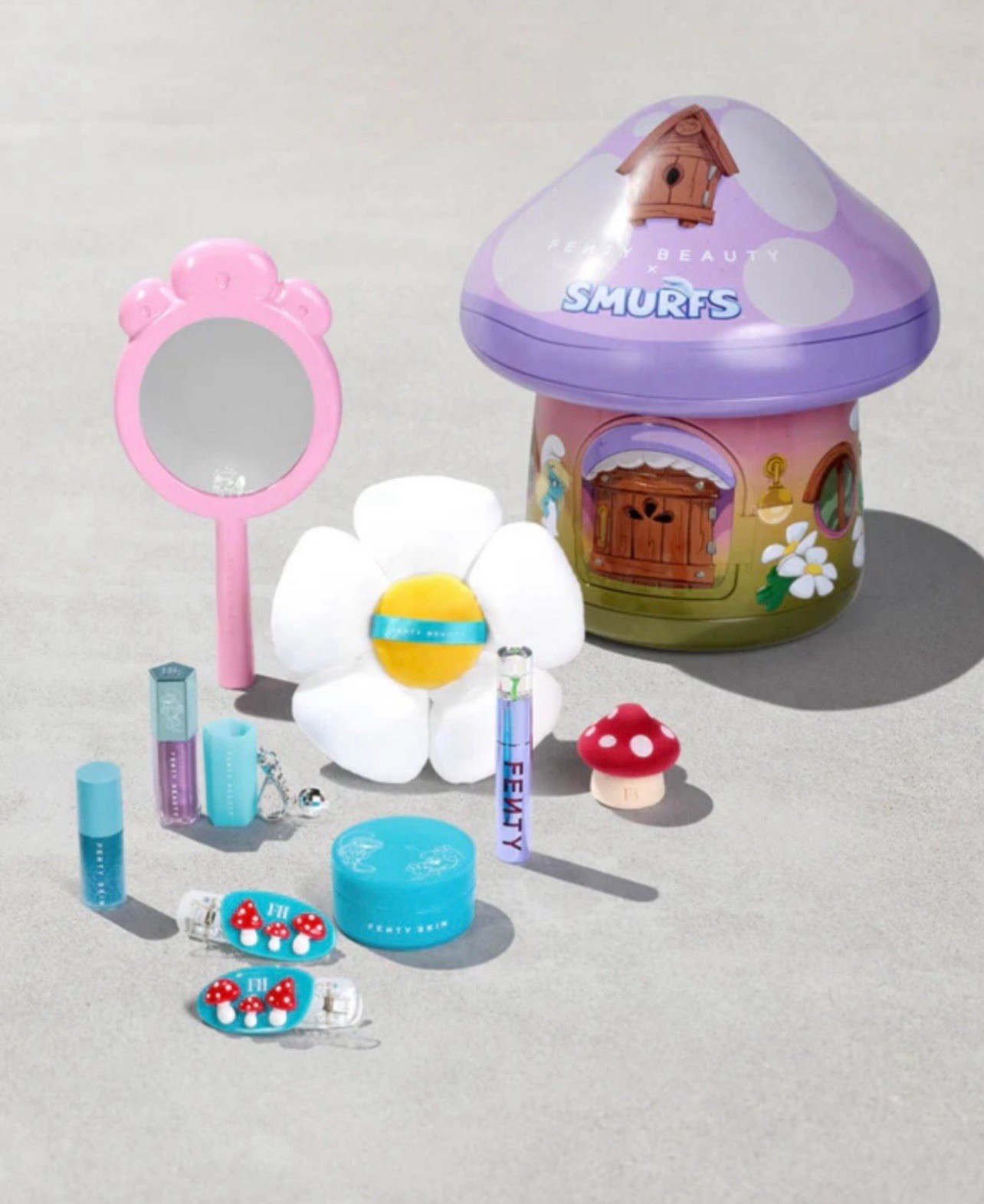 Fenty Beauty x Smurfs LIMITED EDITION SMURFETTE FULL Collection + CD Soundtrack