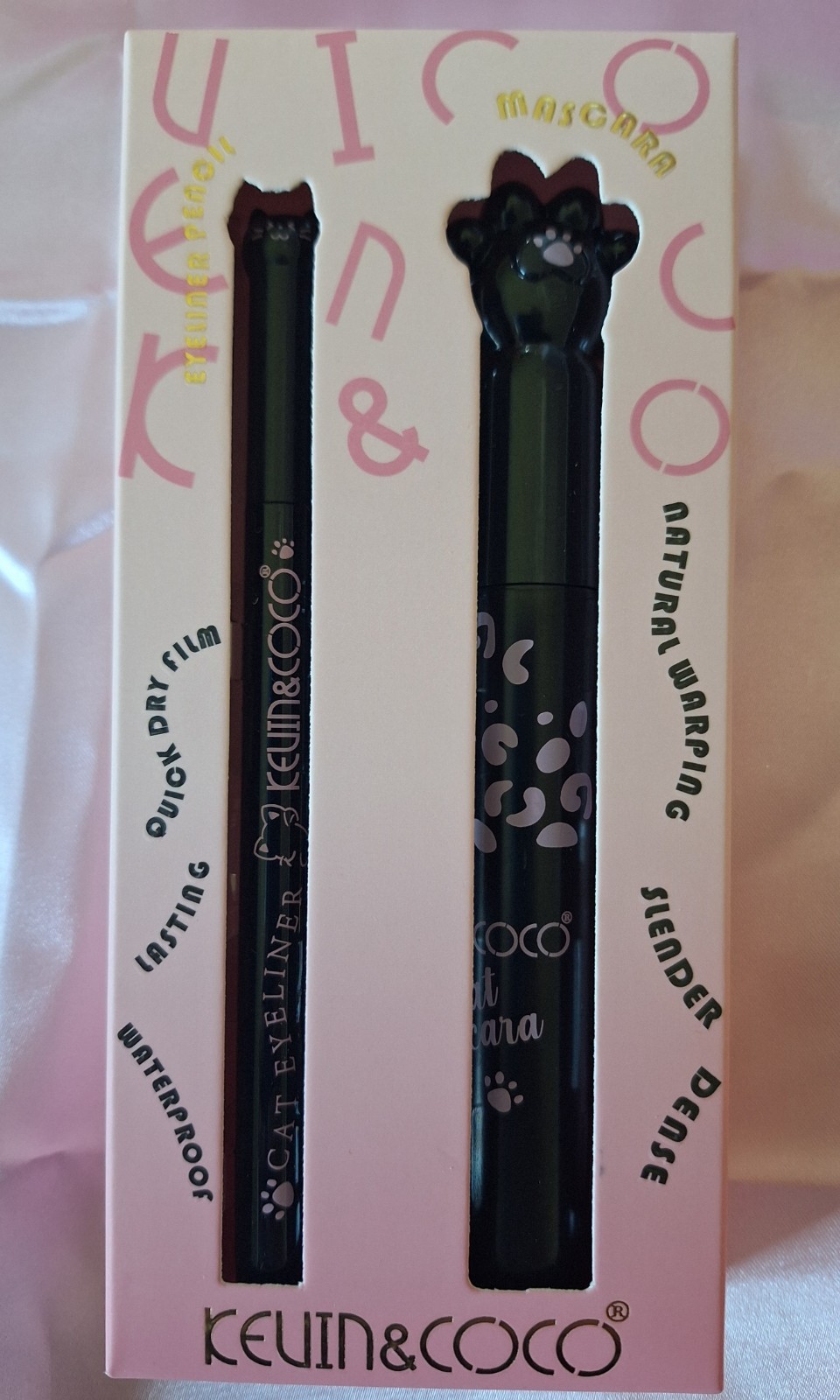 Makeup Bundle Hello Kitty Kevin&Coco Lashes Eyeliner Lip Oil Concealer Mascara +
