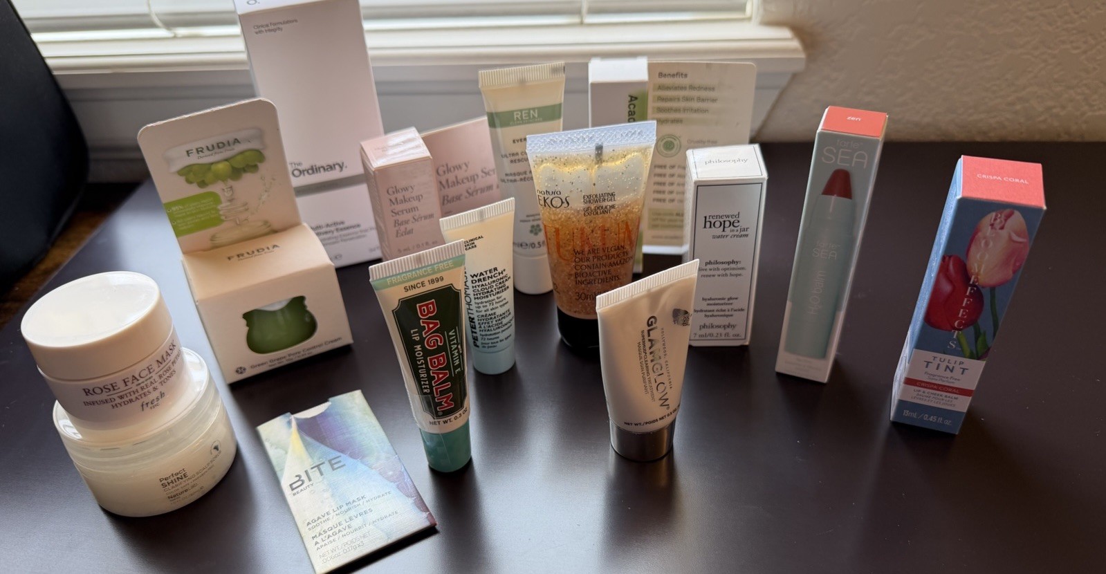 LOT OF 15 Skincare And Makeup Products Travel Size, One Full Size, Various Brand